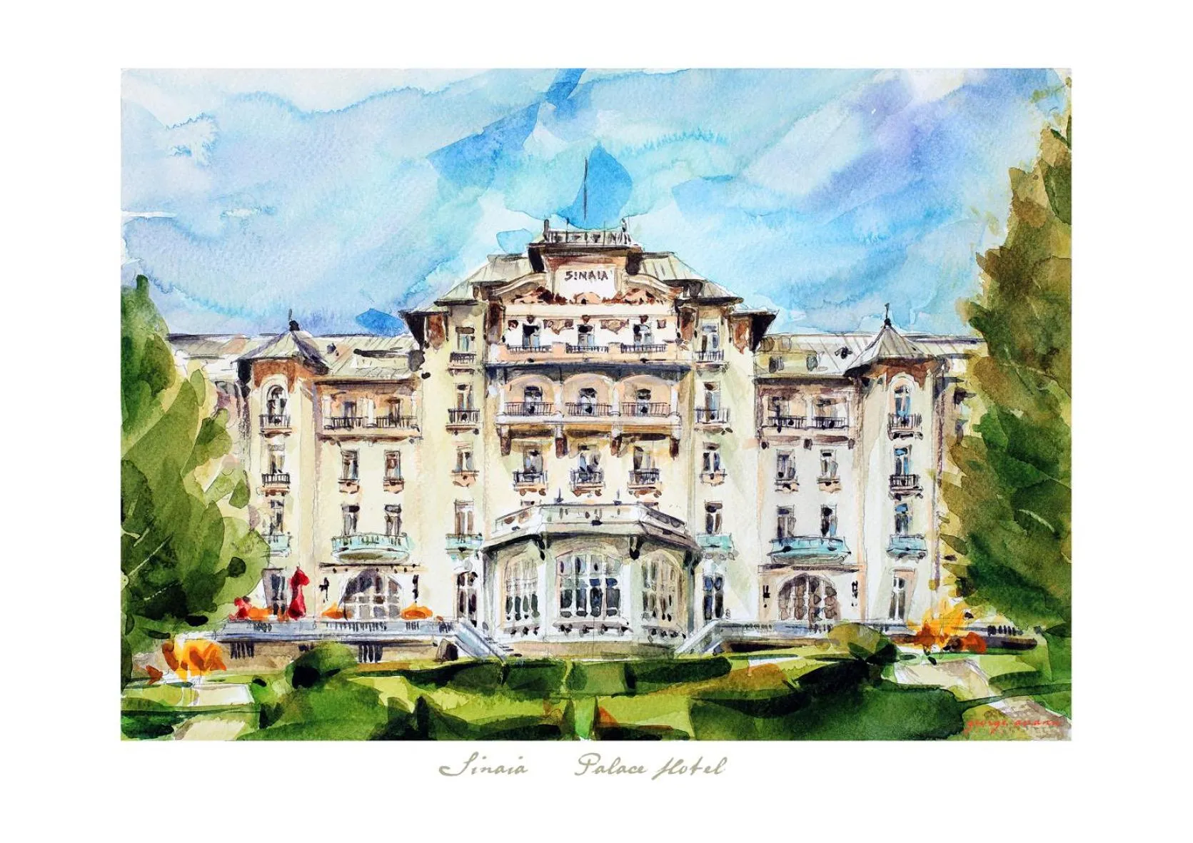 Property building in Hotel Palace