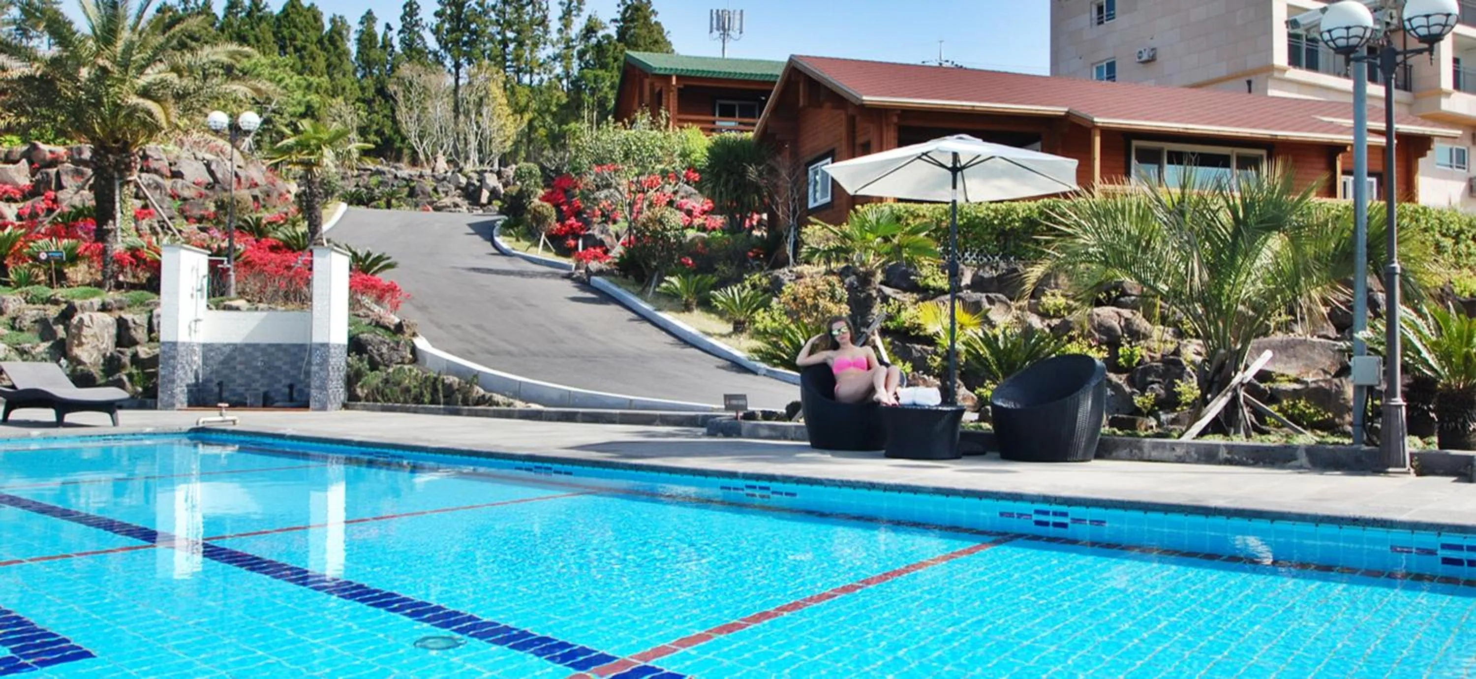 Swimming pool in Jeju I've Hotel & Resort