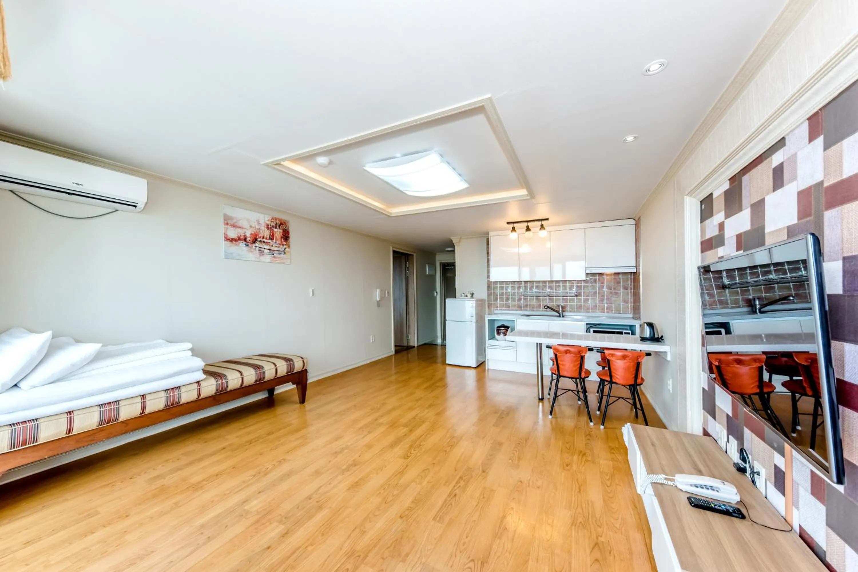 Bed in Jeju I've Hotel & Resort