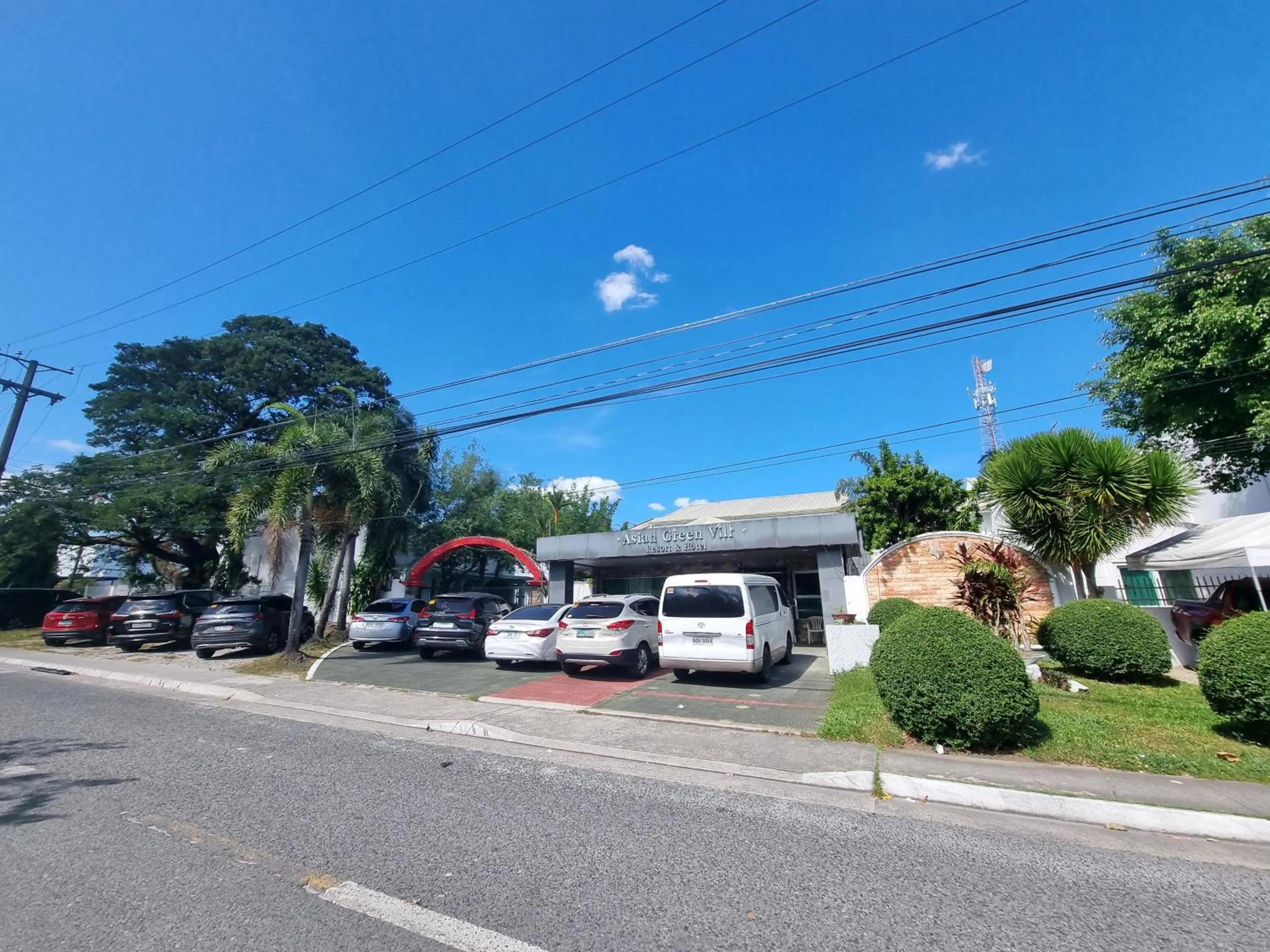 Property building in Asian Greenville Hotel and Resort