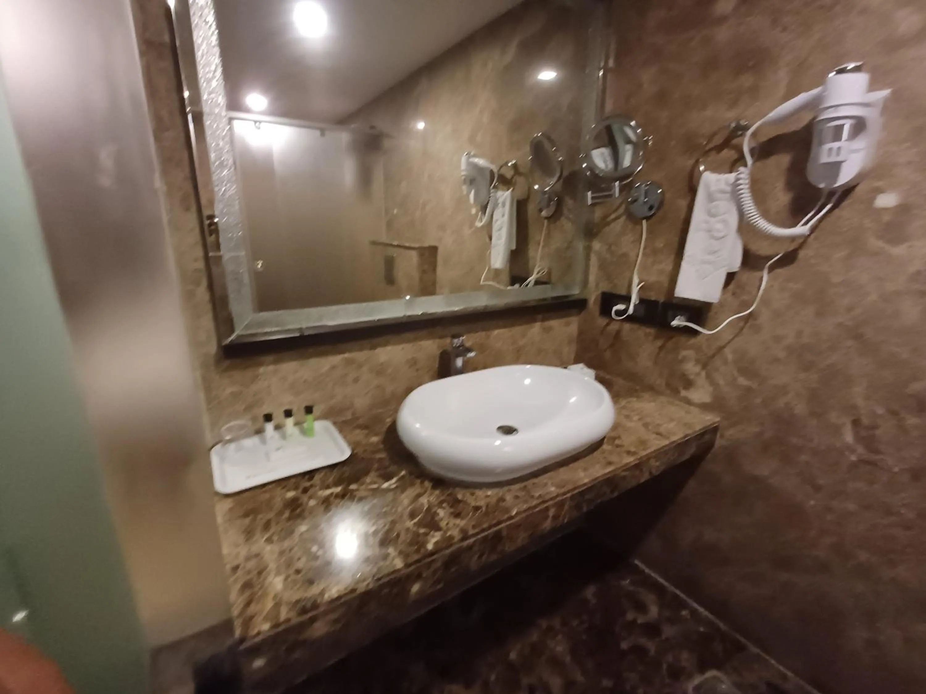 Bathroom in Hotel Benzz Park Chennai