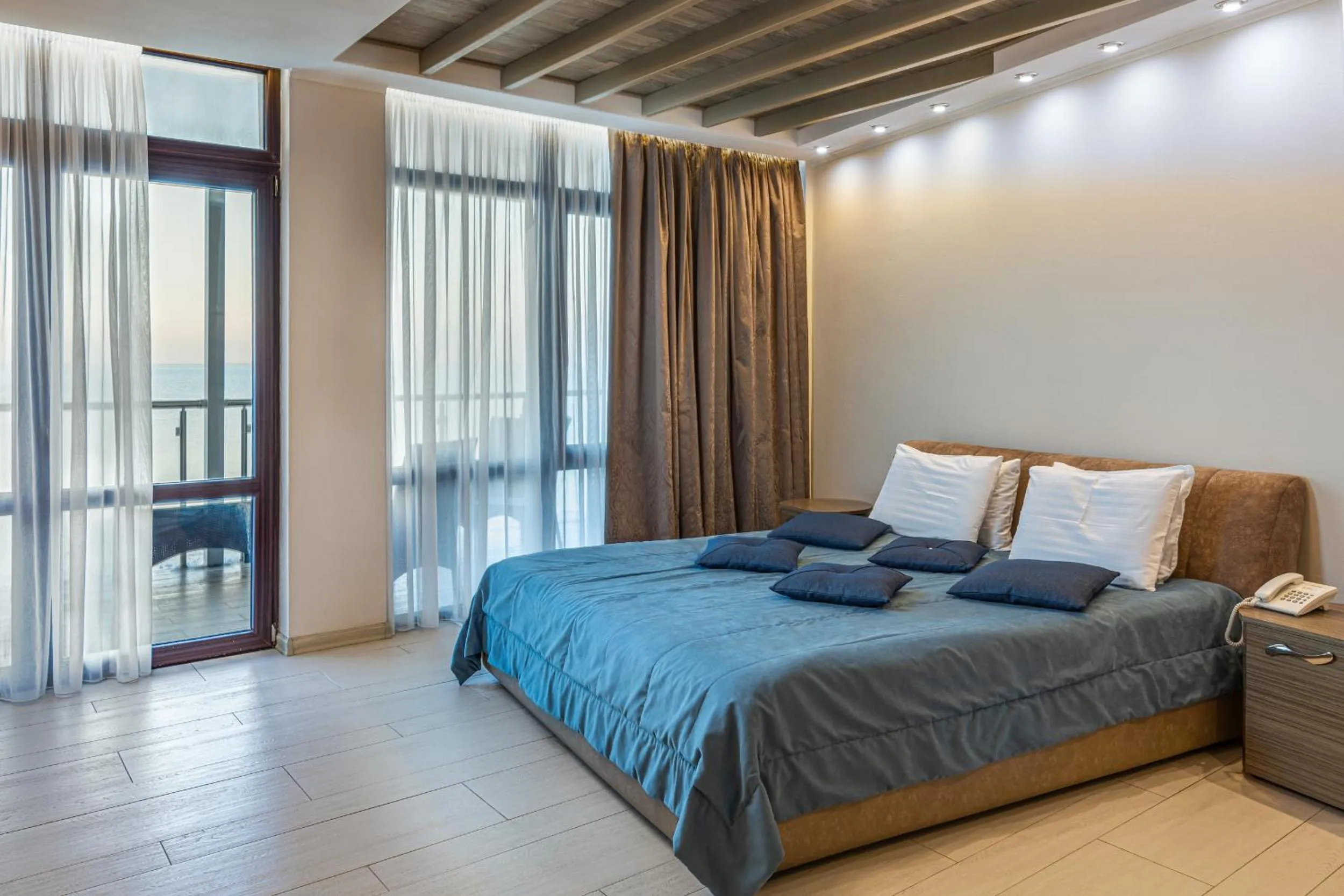 Property building, Bed in Design Hotel Skopeli