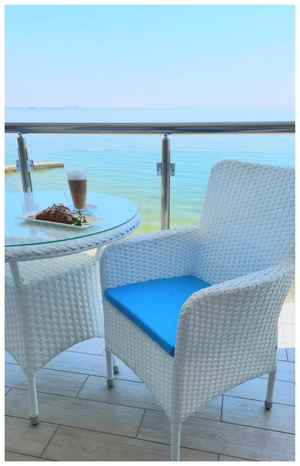 Balcony/Terrace in Design Hotel Skopeli