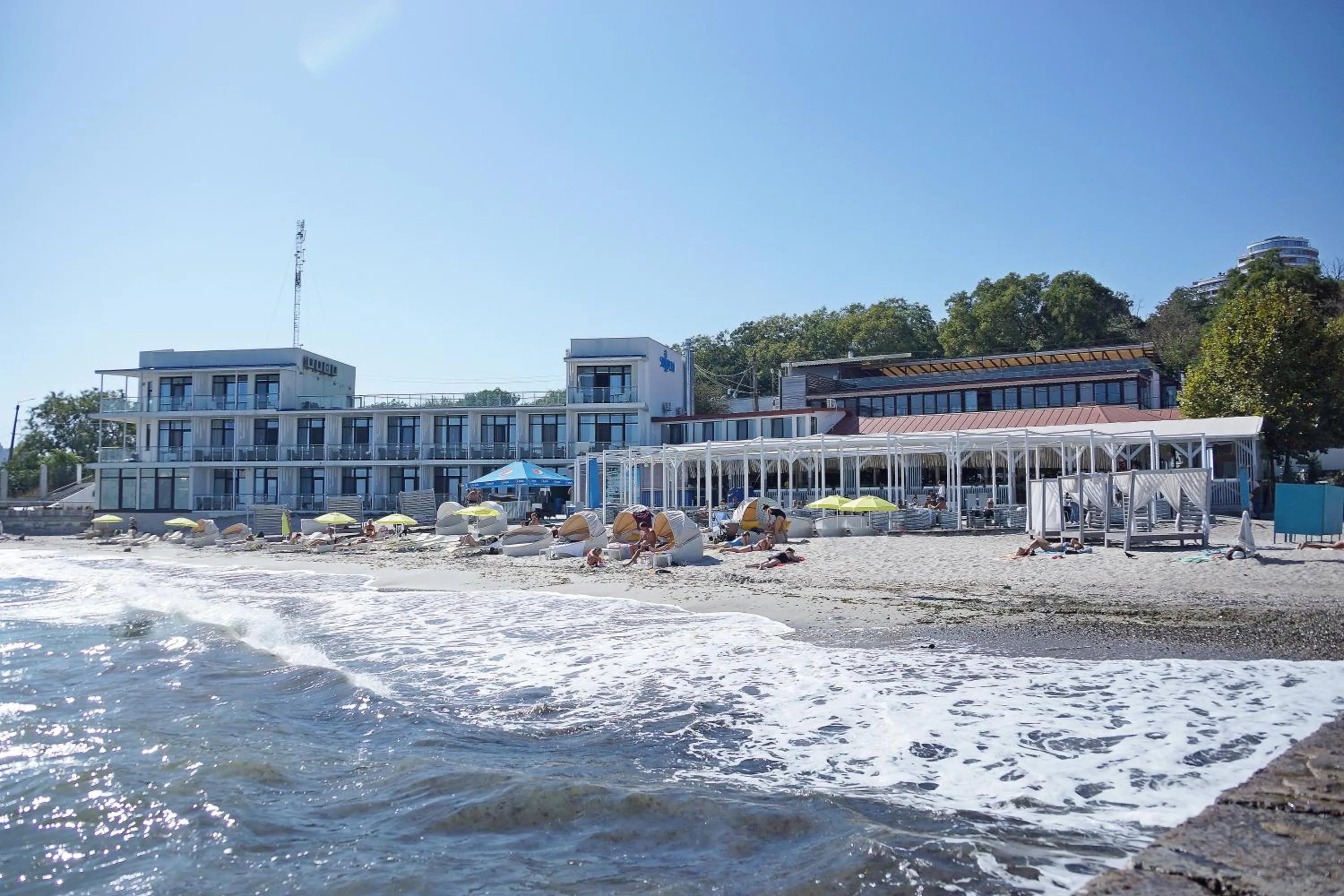 Property building in Design Hotel Skopeli