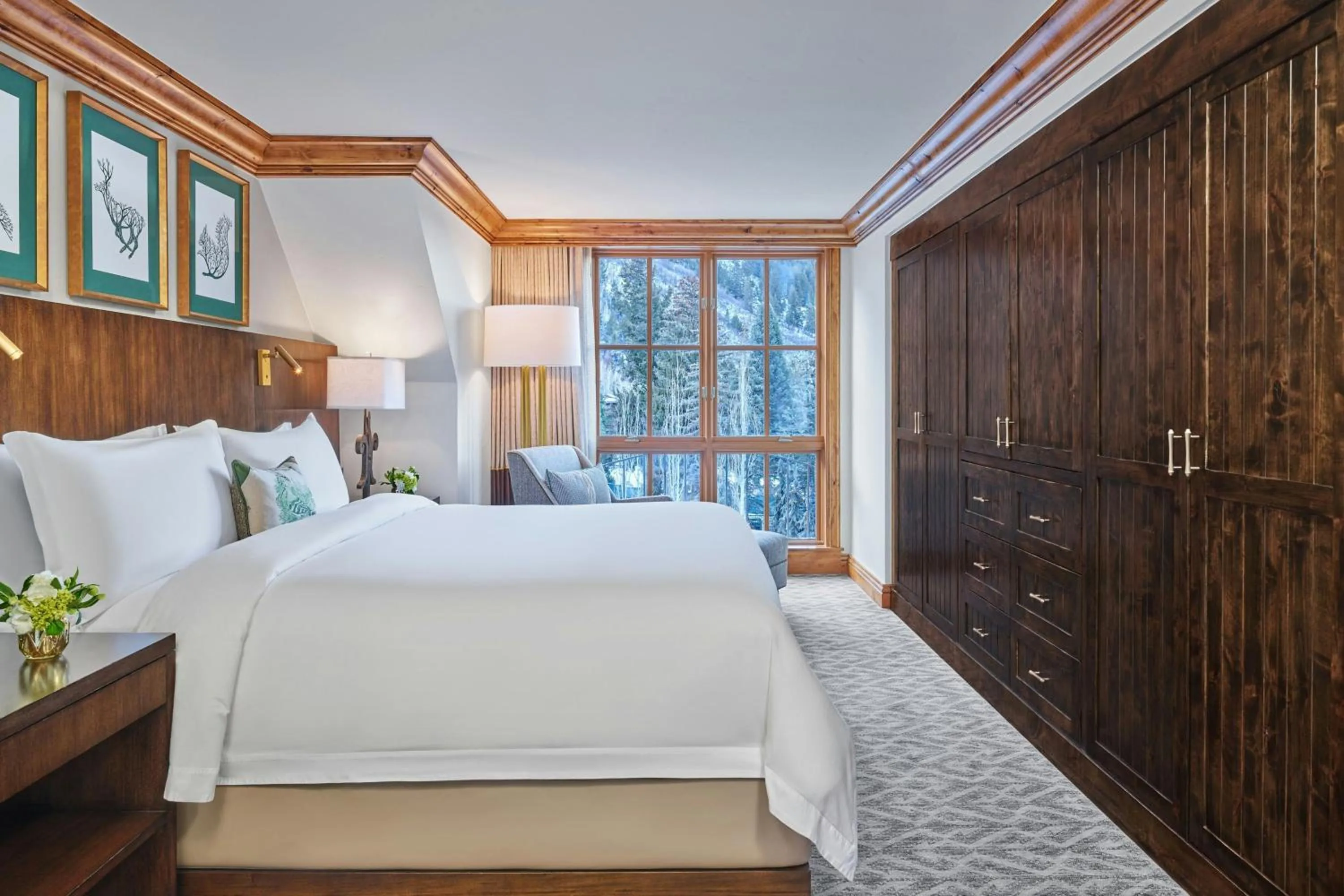 Bedroom, Bed in St. Regis Residence Club, Aspen