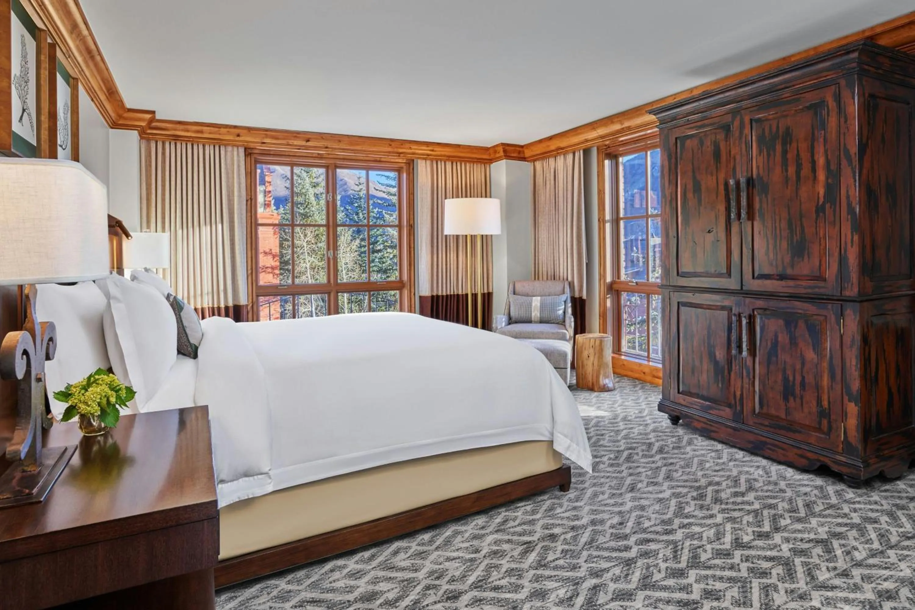 Bedroom, Bed in St. Regis Residence Club, Aspen