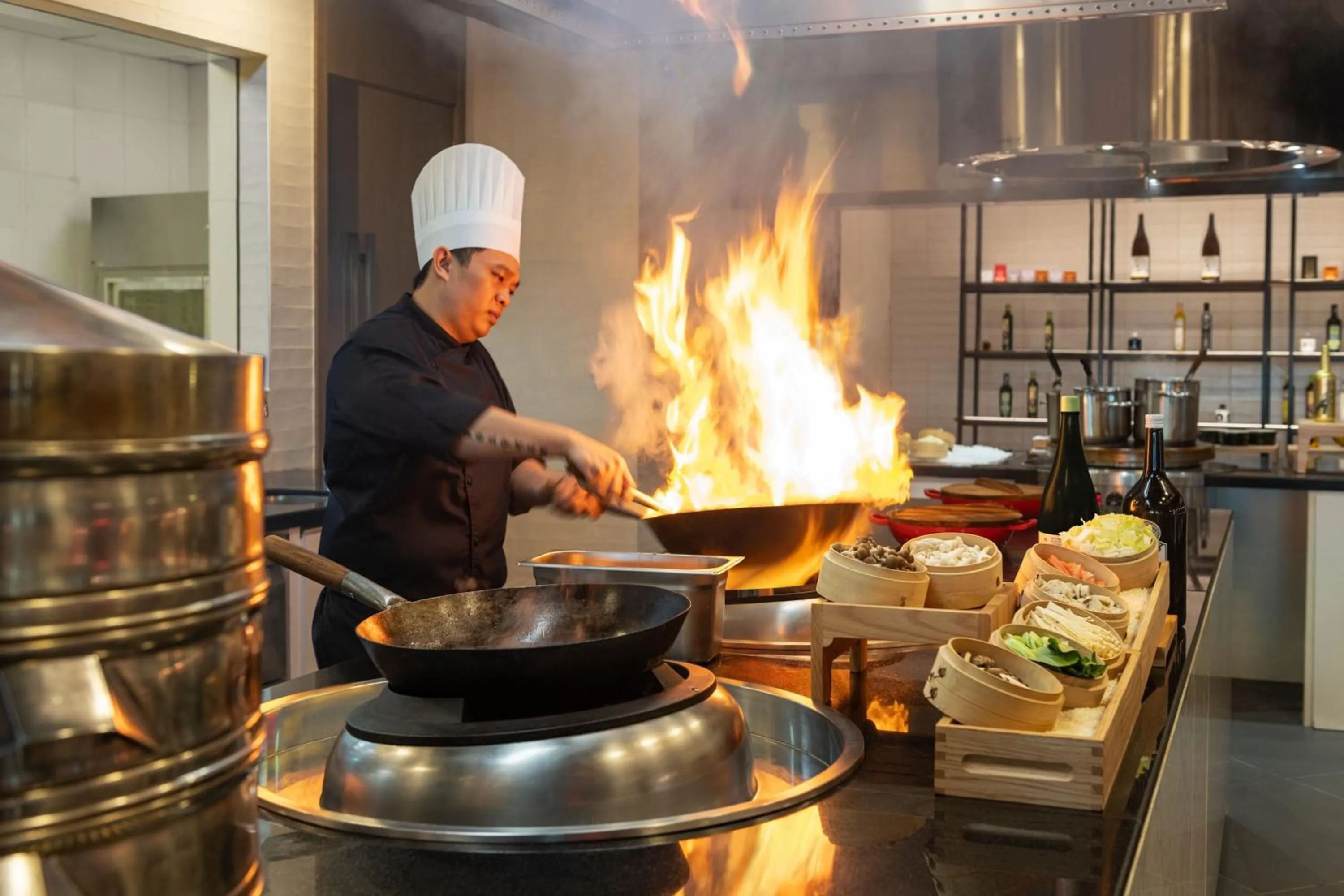 Kitchen or kitchenette in Marriott Marquis Dubai Creek