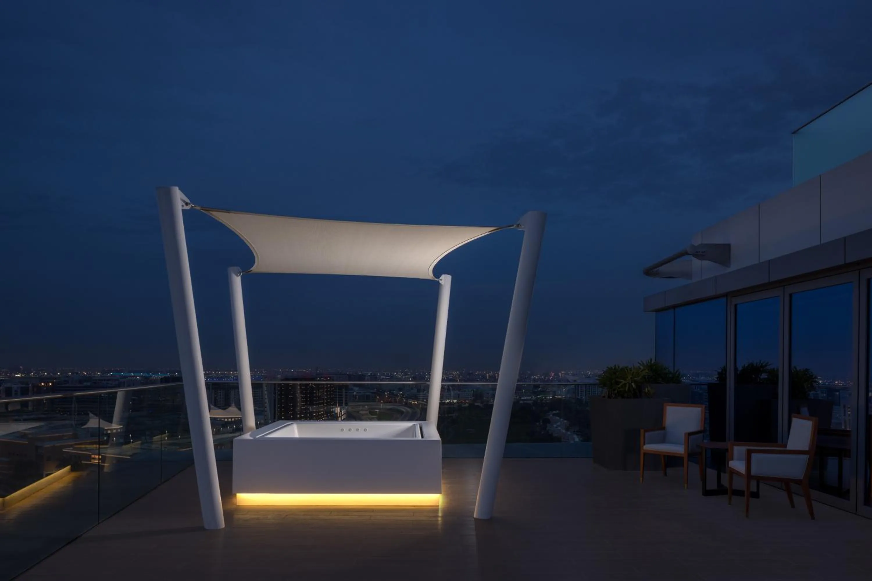 View (from property/room) in Marriott Marquis Dubai Creek