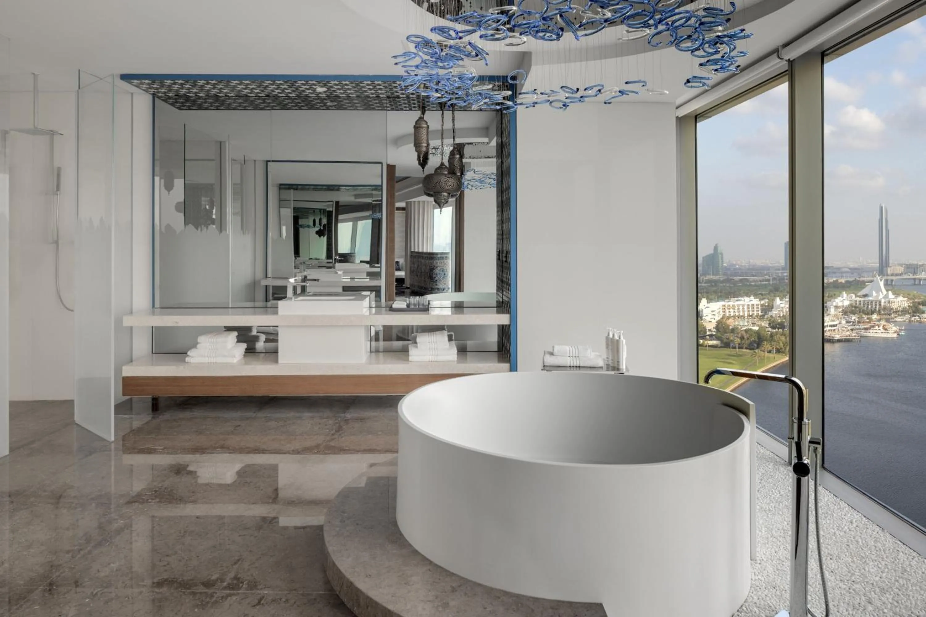 Bathroom in Marriott Marquis Dubai Creek