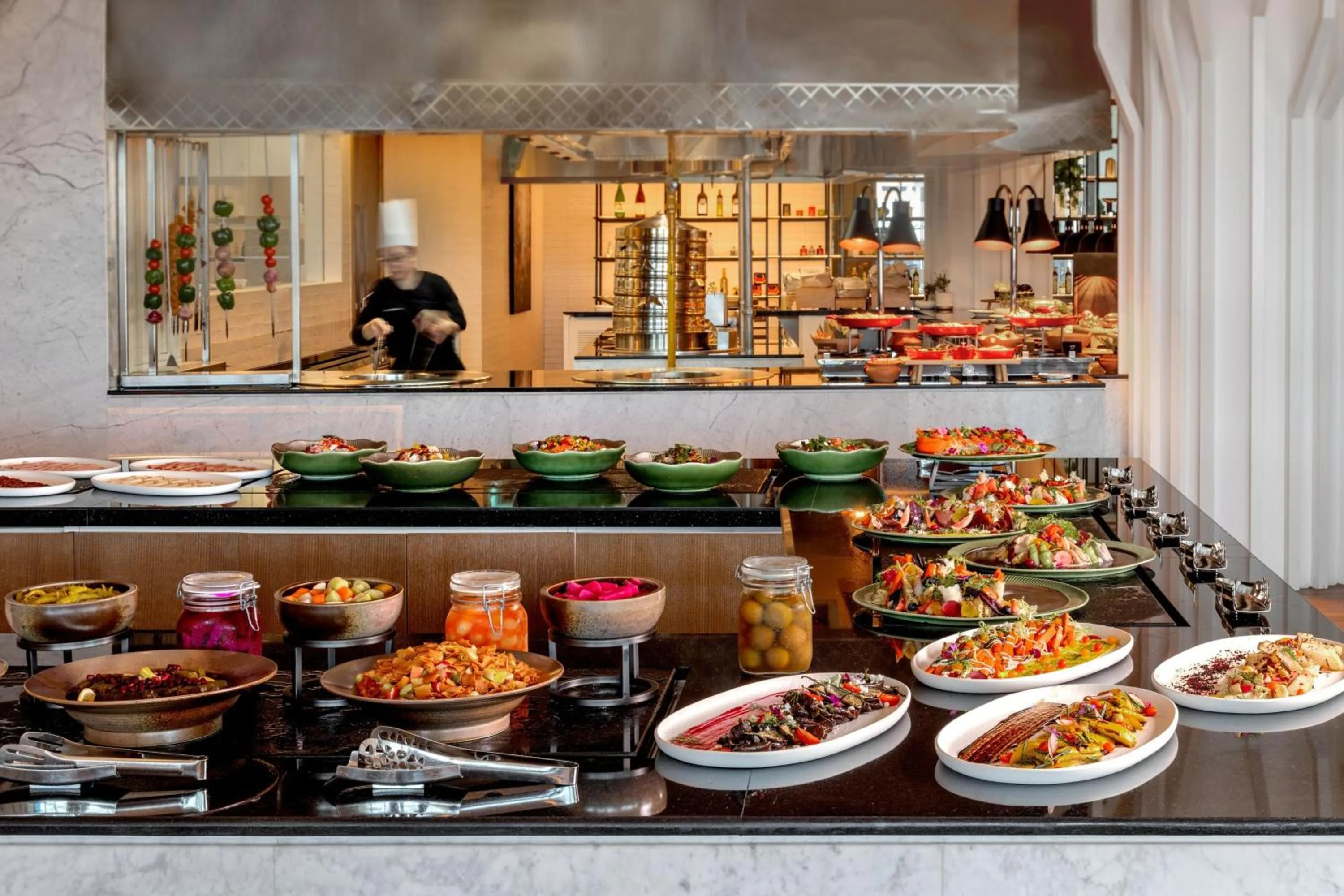 Kitchen or kitchenette in Marriott Marquis Dubai Creek