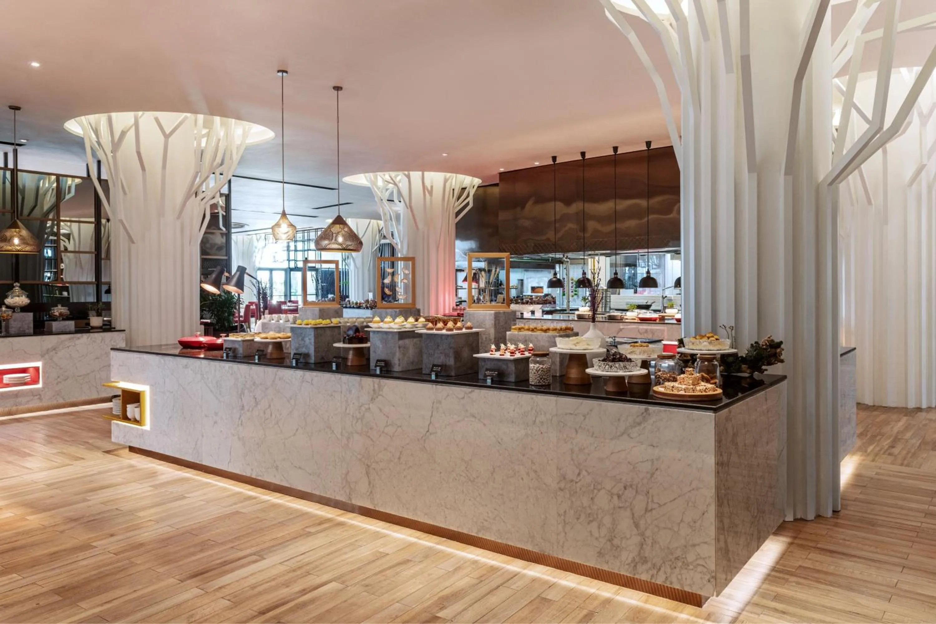 Kitchen or kitchenette in Marriott Marquis Dubai Creek