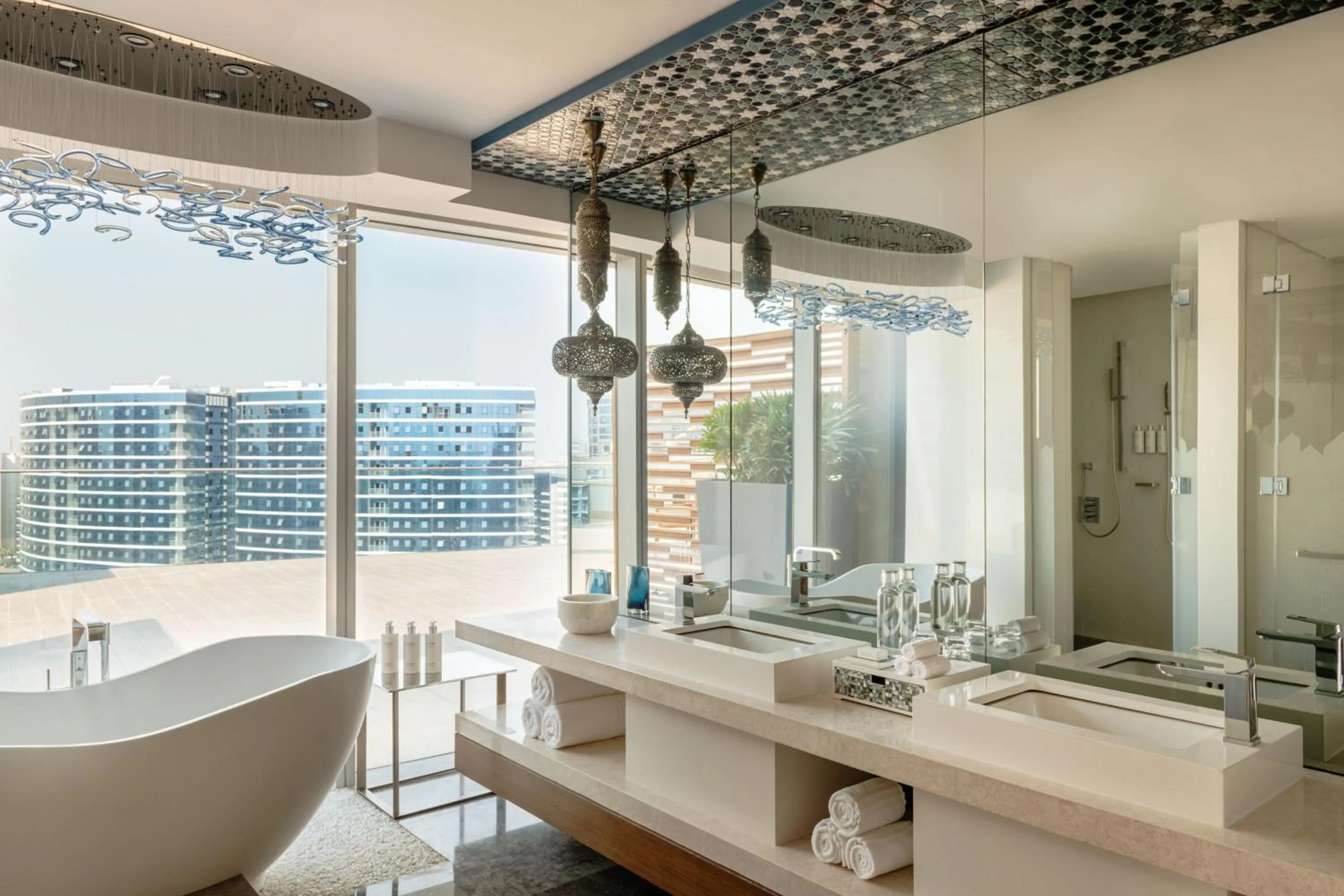 Bathroom in Marriott Marquis Dubai Creek