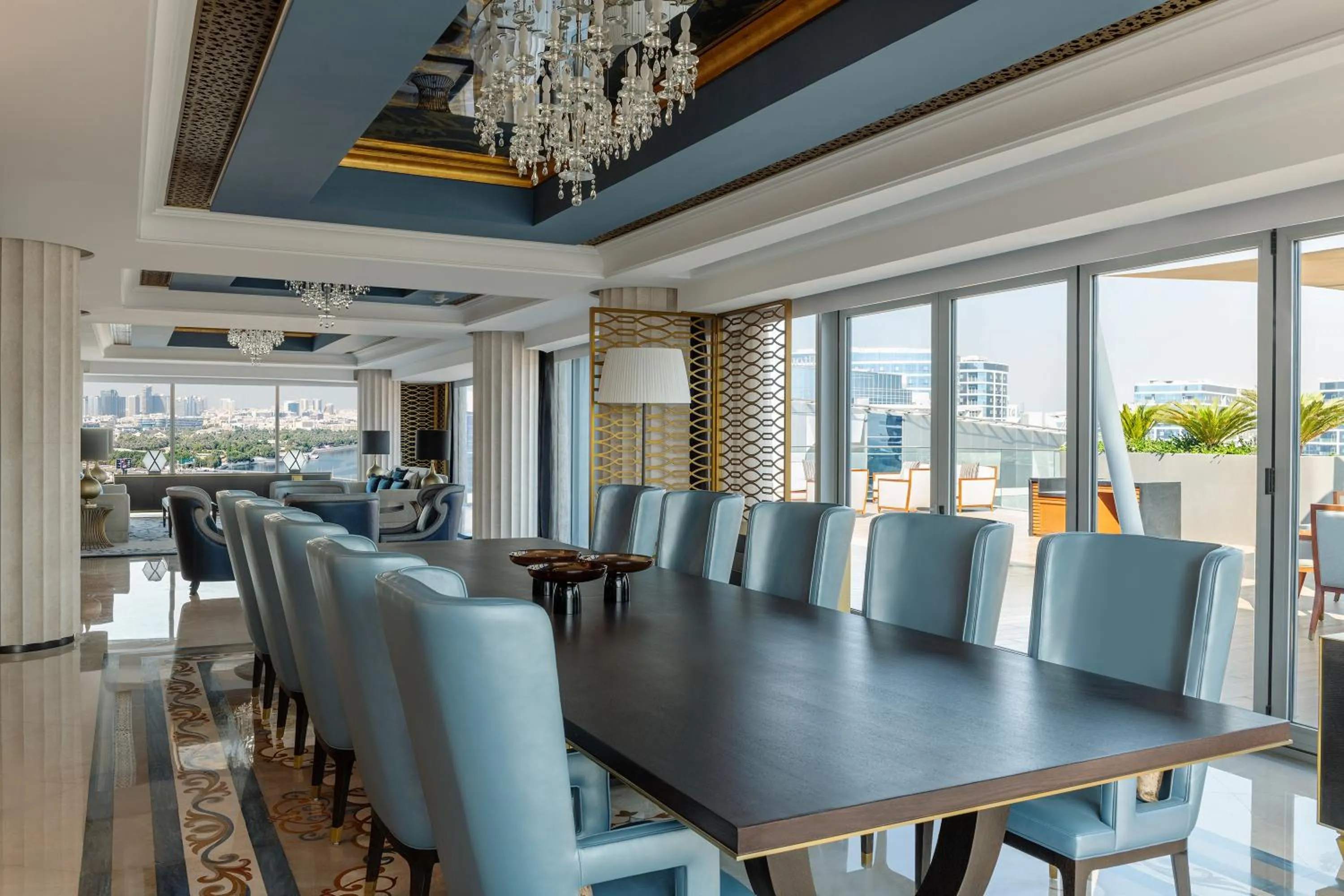 Dinner in Marriott Marquis Dubai Creek