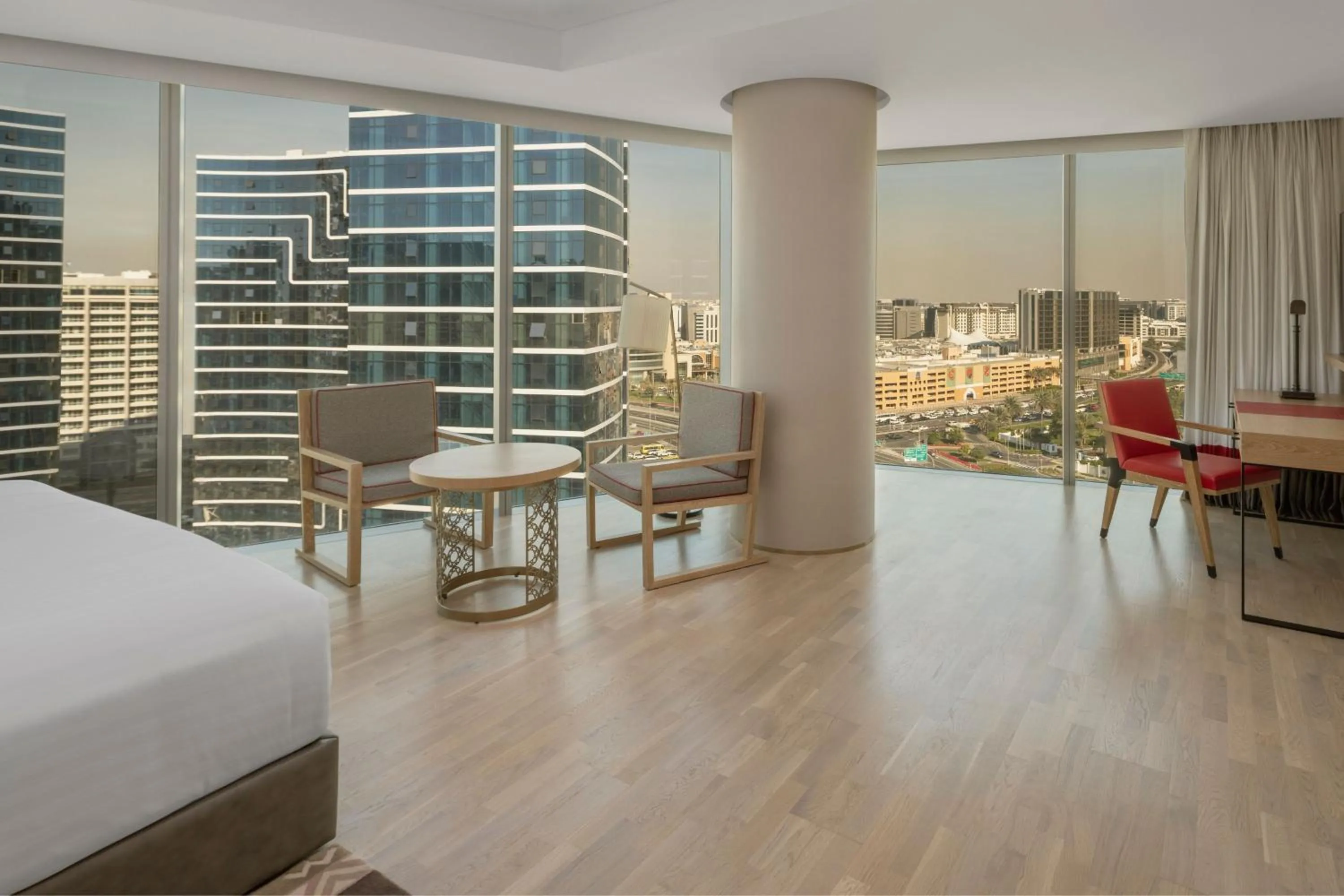 Bedroom, Bed in Marriott Marquis Dubai Creek