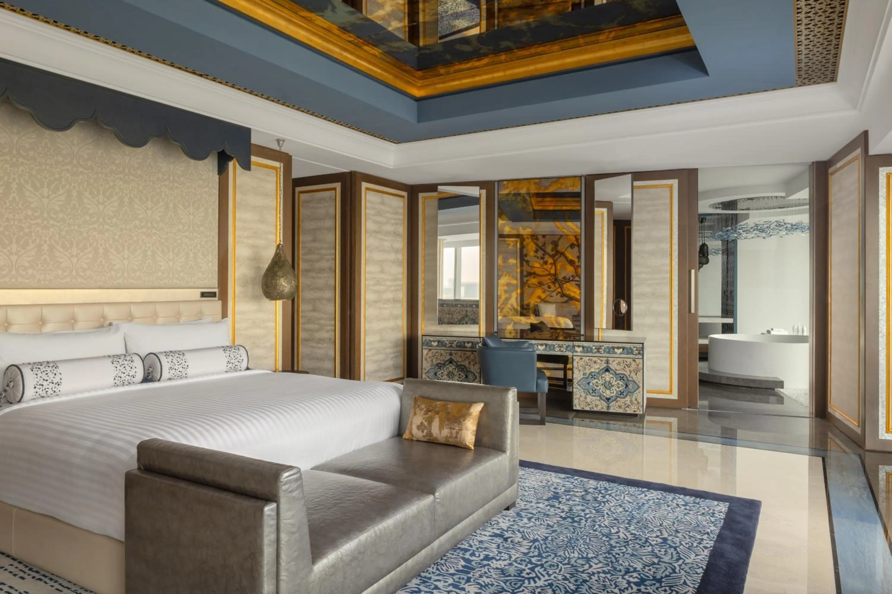 Bedroom, Bed in Marriott Marquis Dubai Creek