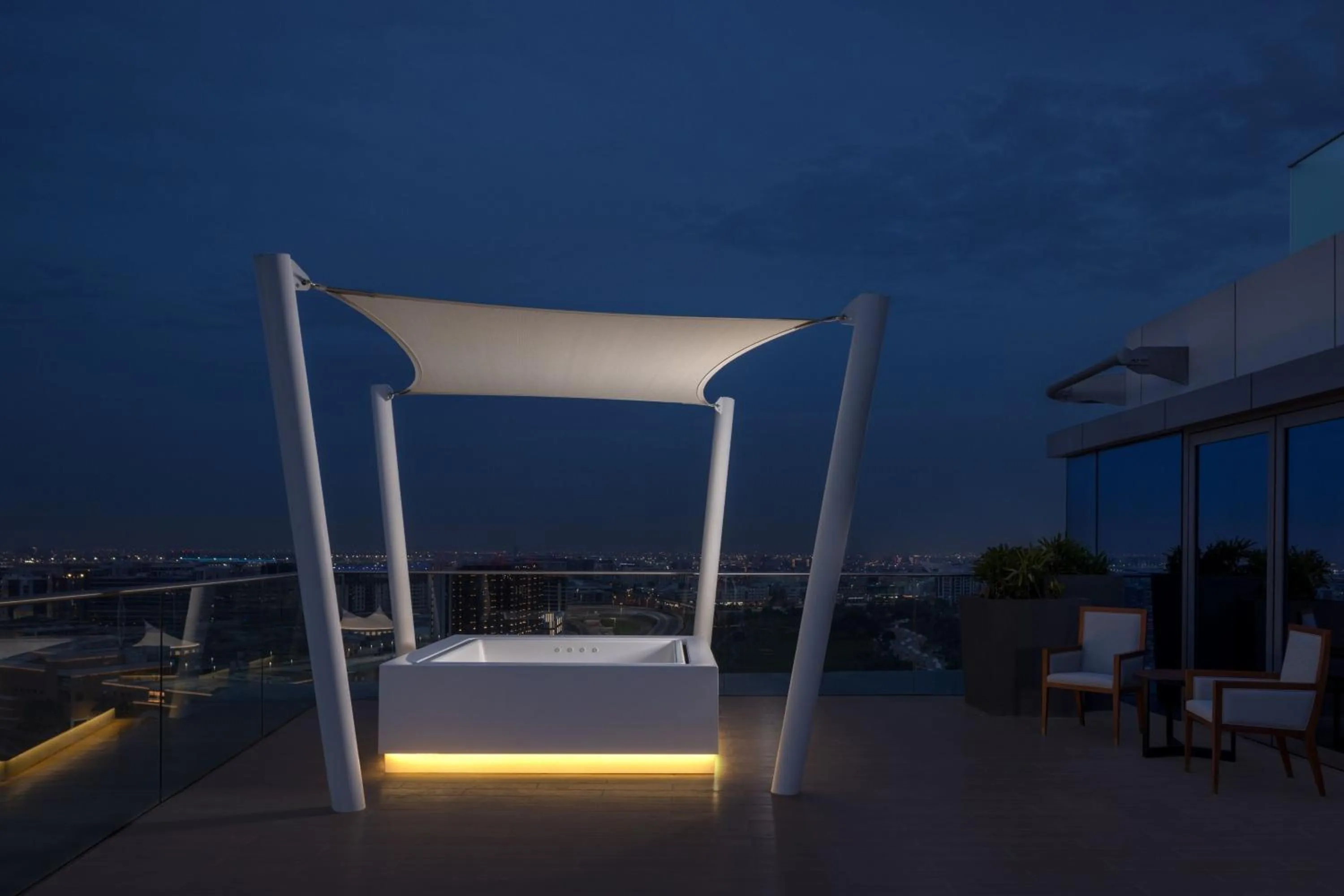 Photo of the whole room in Marriott Marquis Dubai Creek