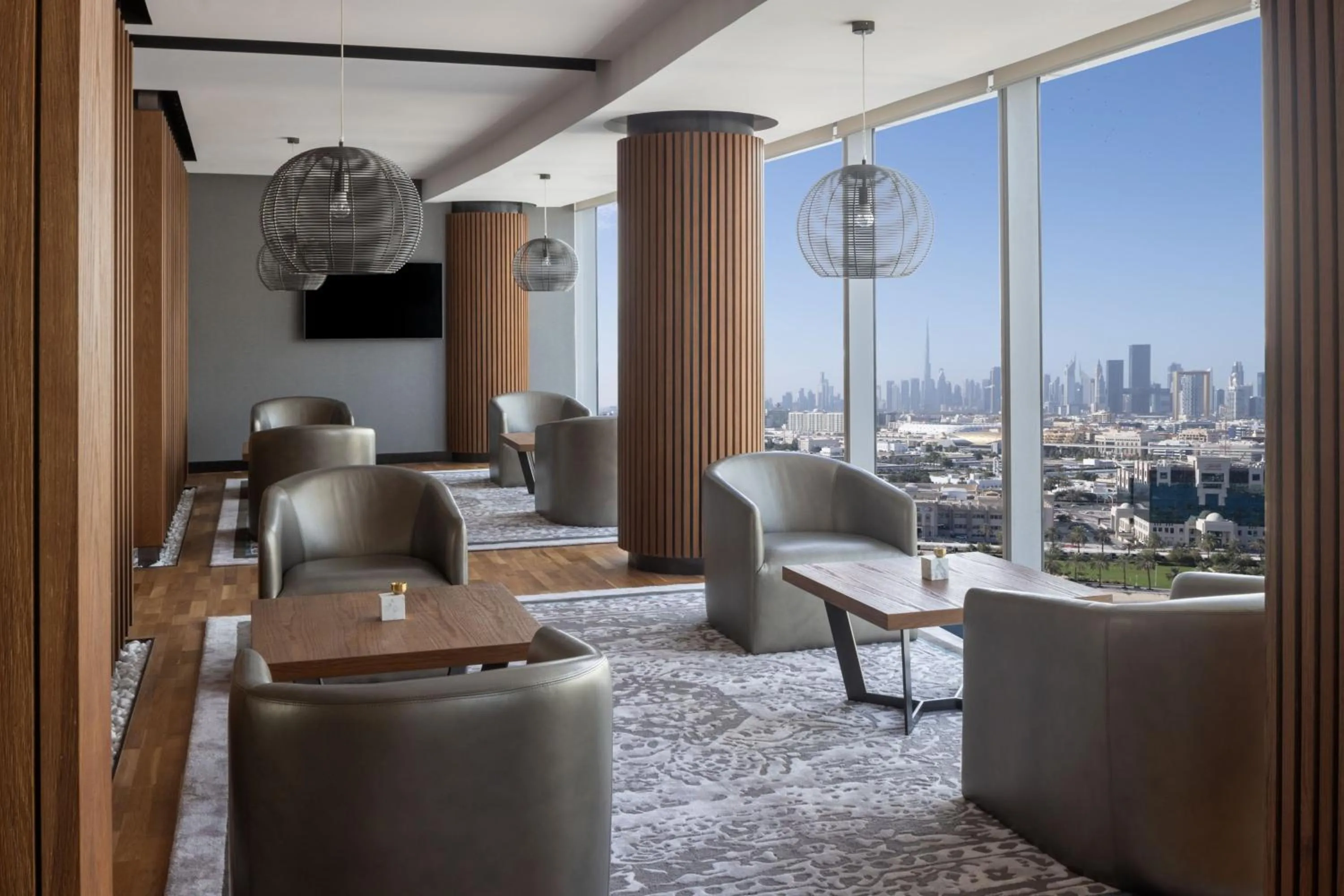 Lounge or bar in Marriott Marquis Dubai Creek