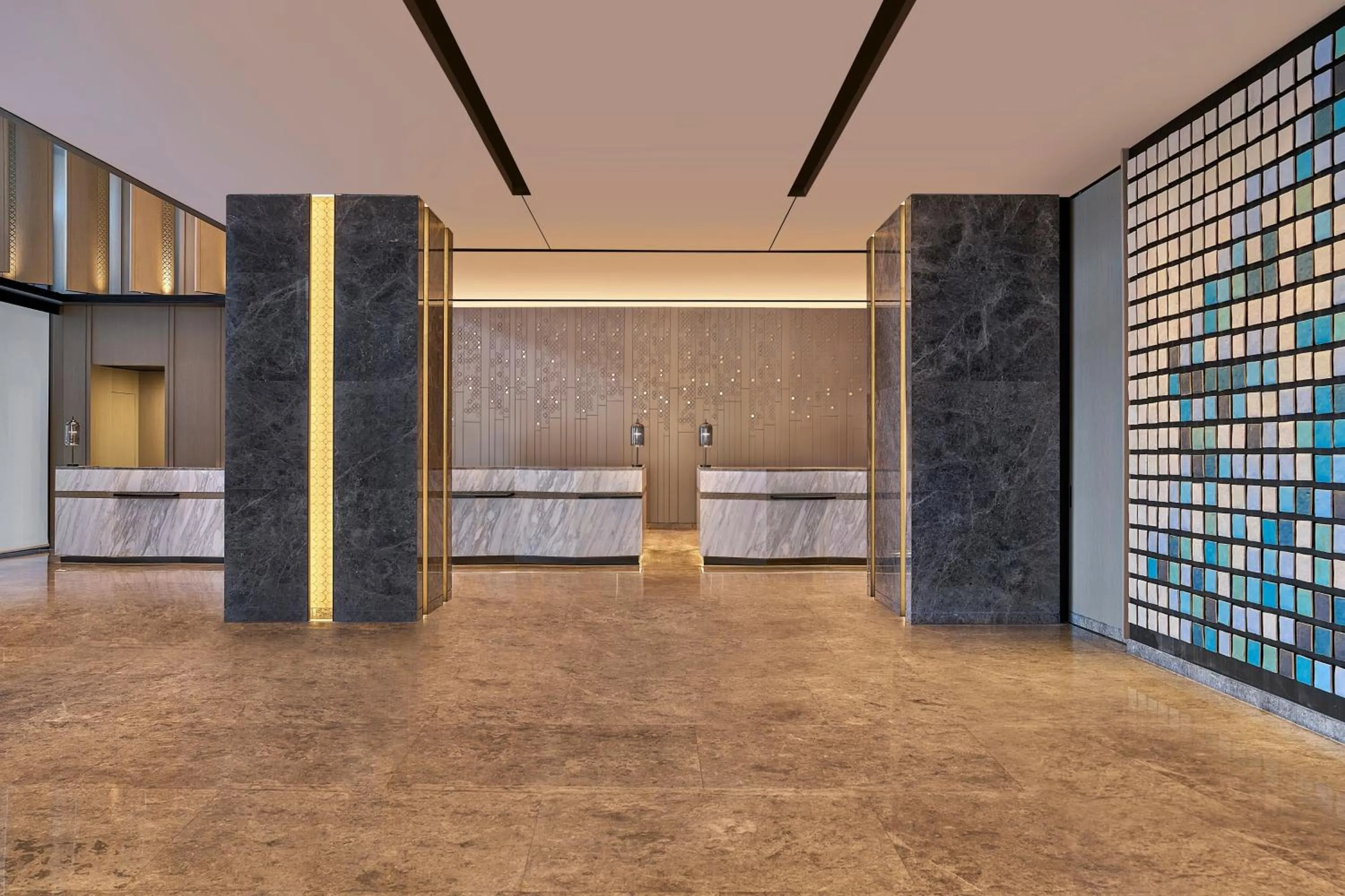 Lobby or reception in Penang Marriott Hotel