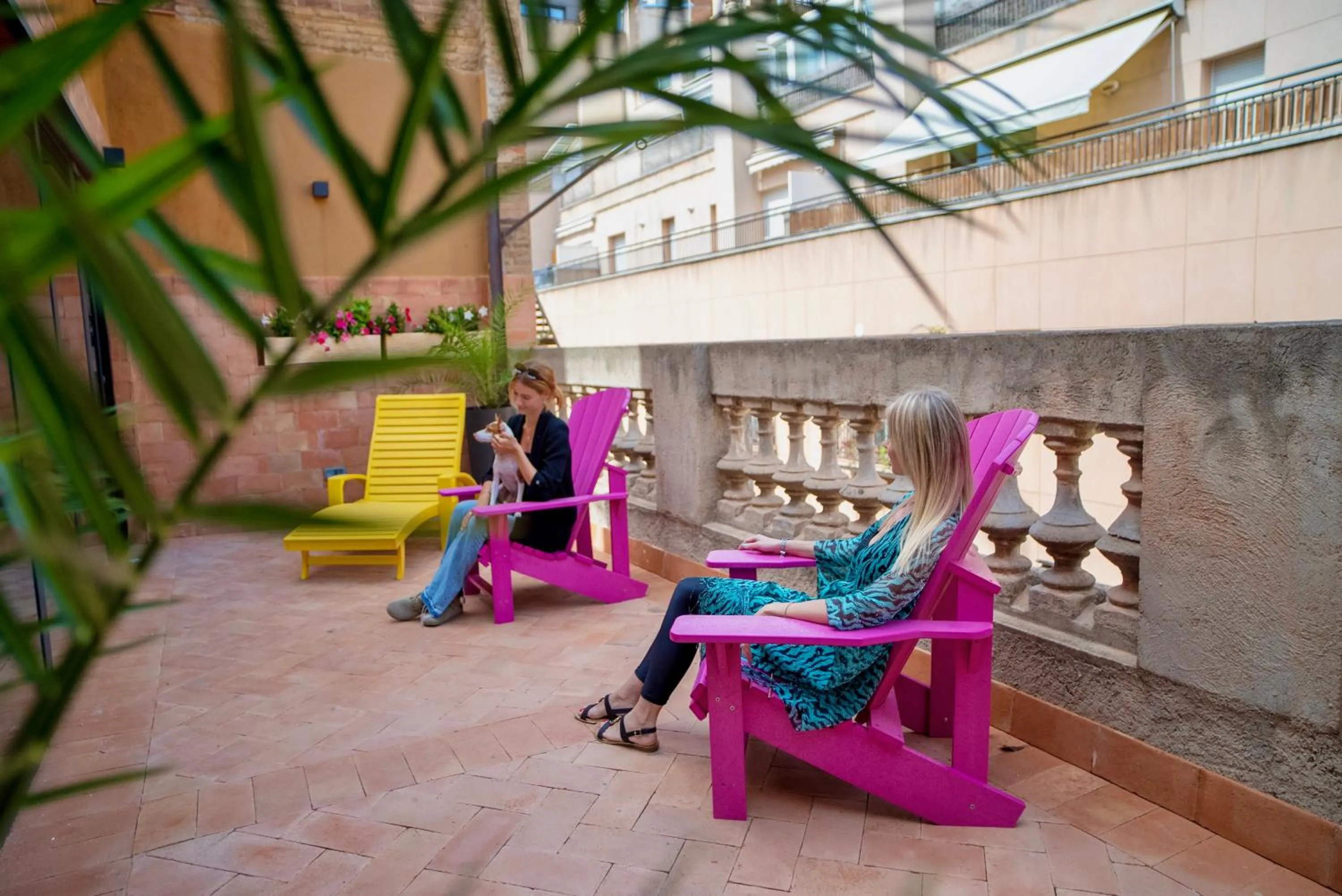 Balcony/Terrace in Hotel Lincoln Lounge