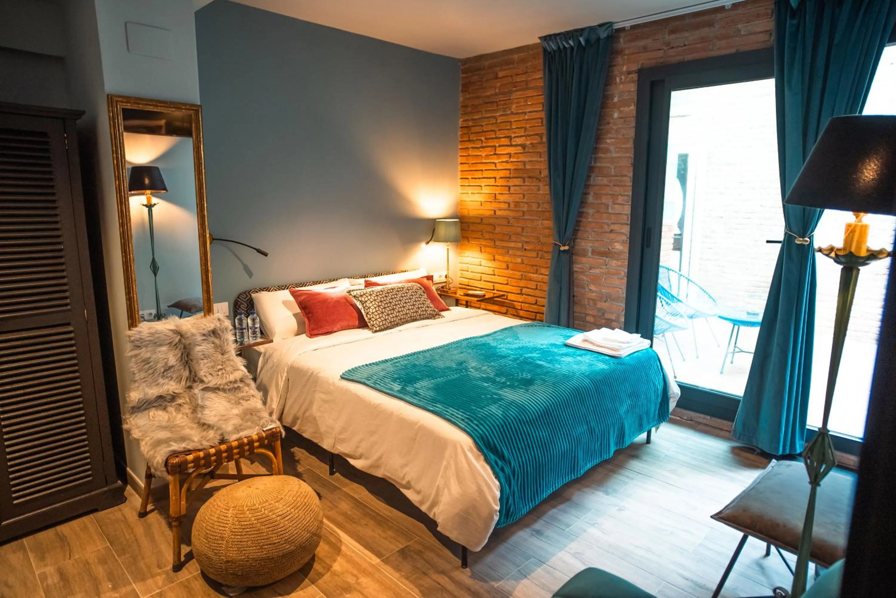 Bed in Hotel Lincoln Lounge