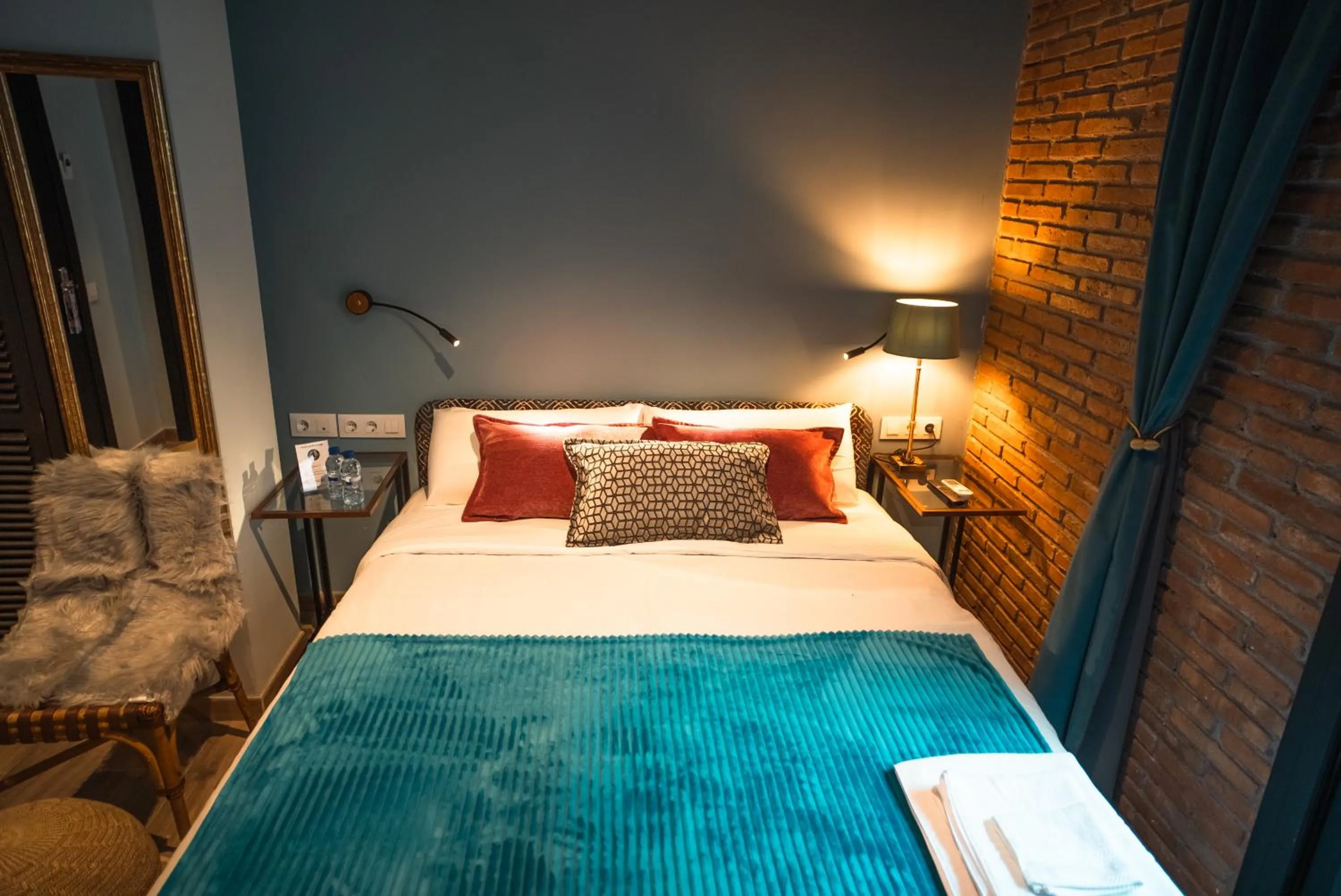 Bed in Hotel Lincoln Lounge