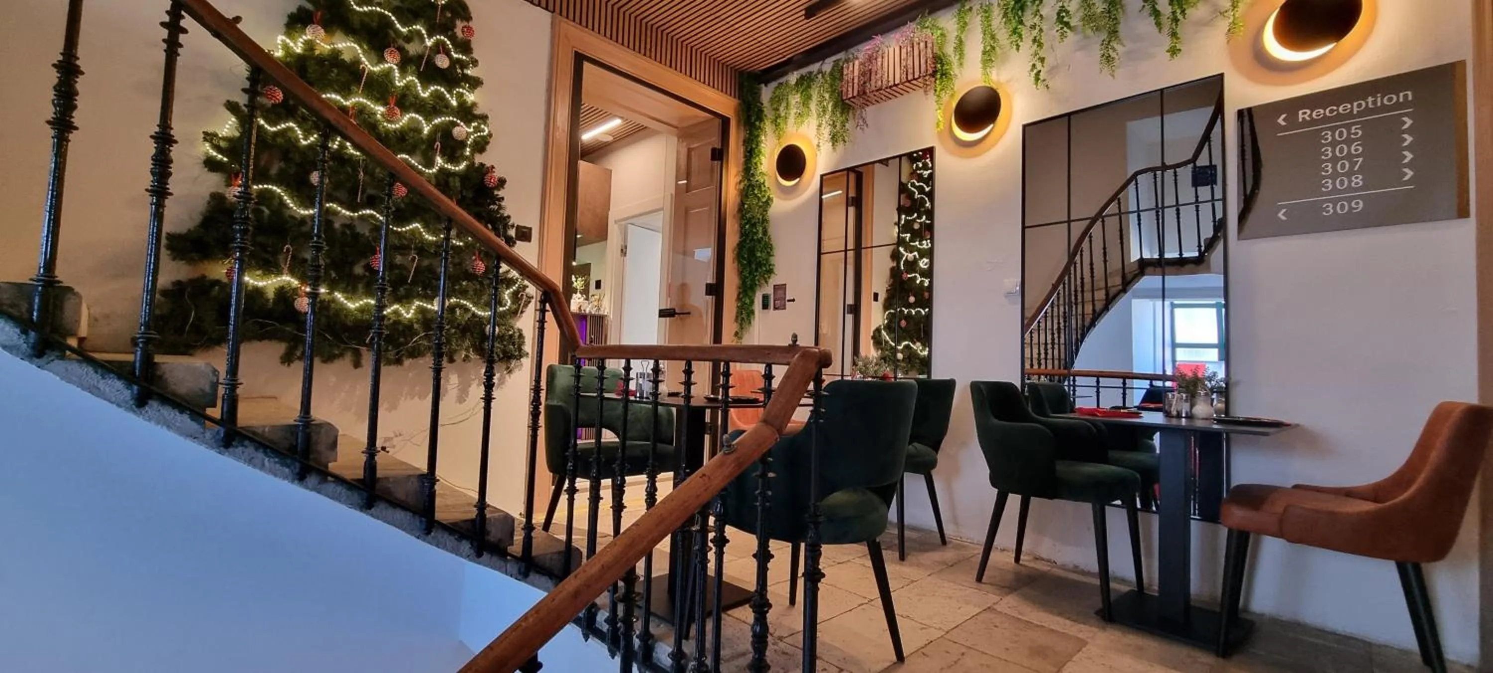 Seating area in A Heritage Split