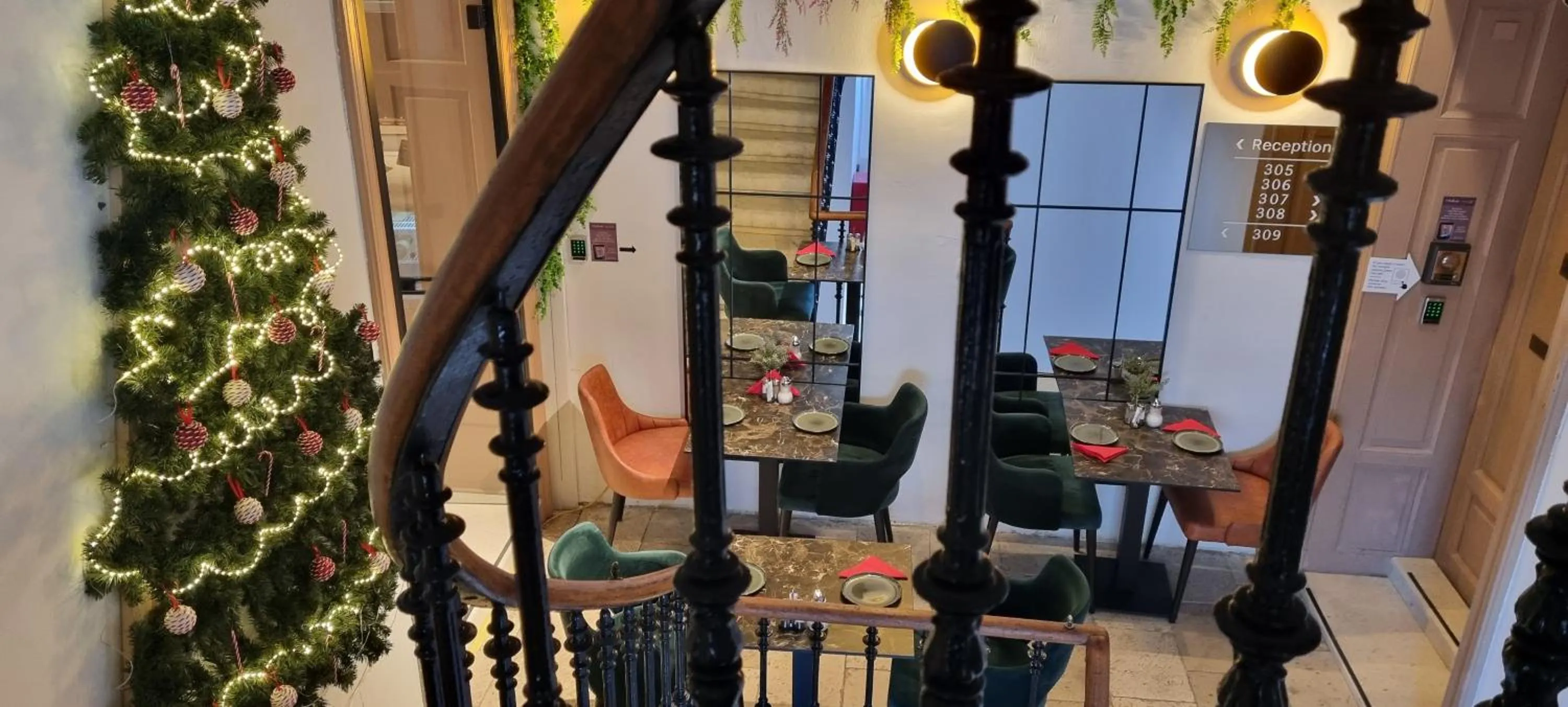 Seating area in A Heritage Split