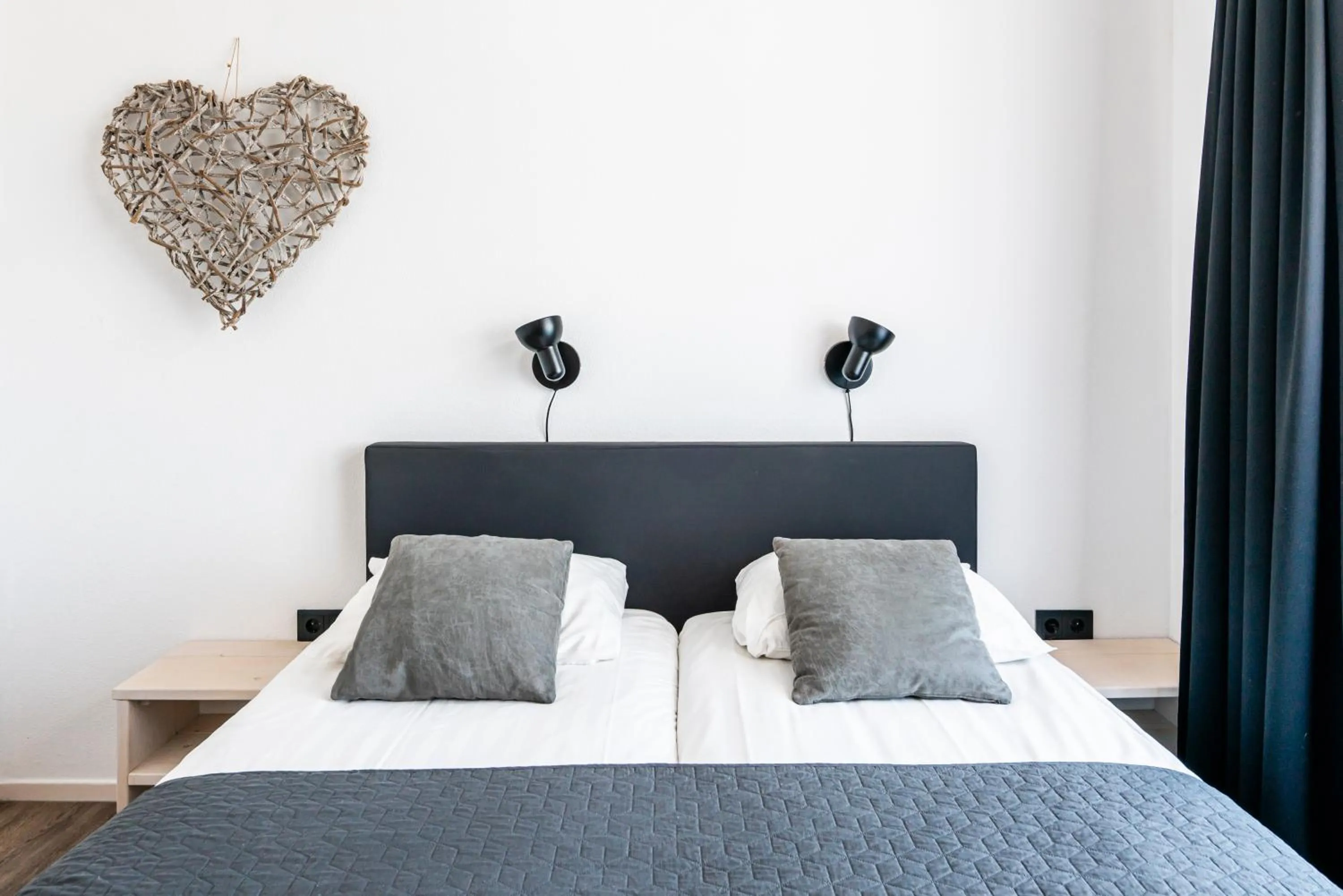 Bed in Duinhotel Haga