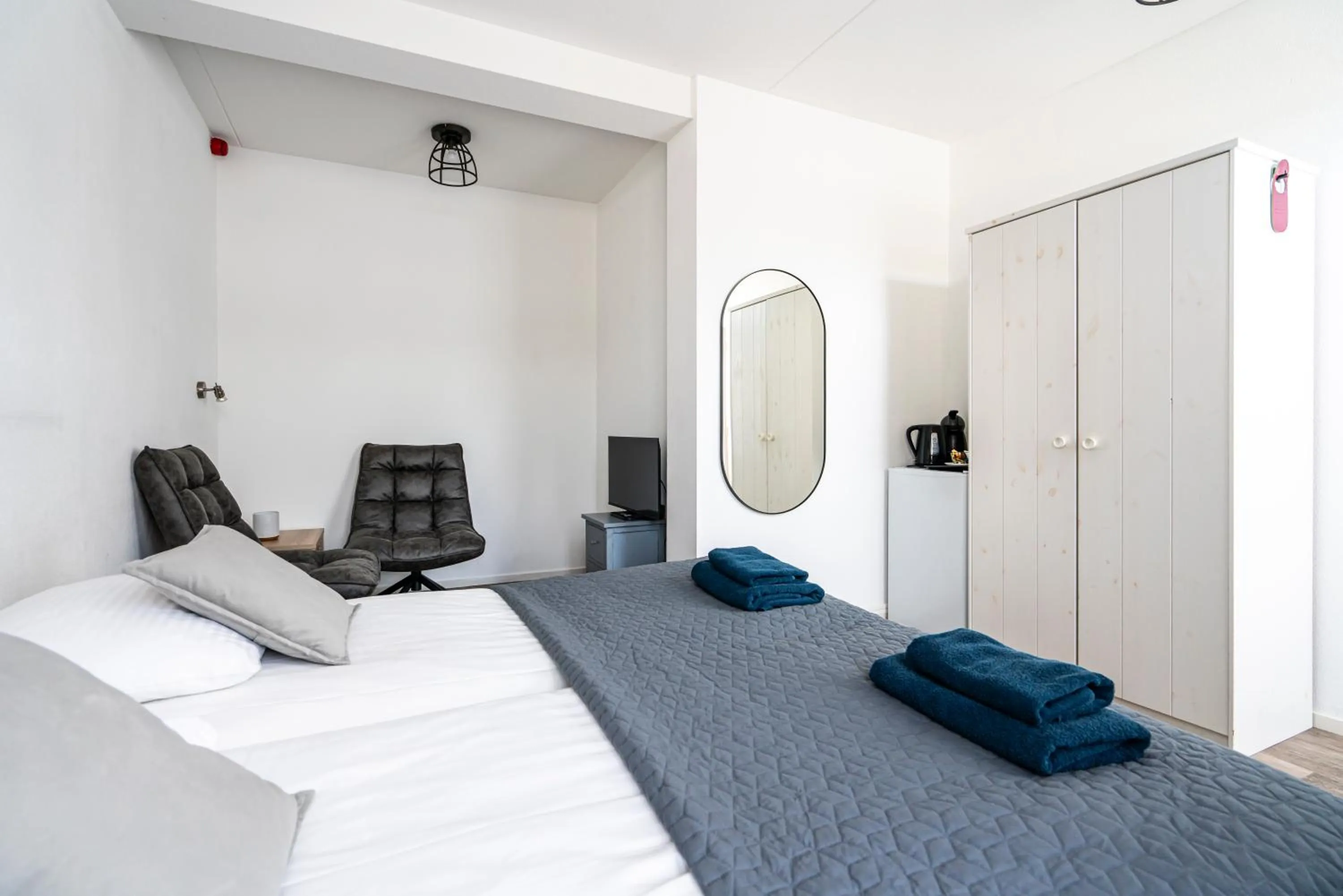 Bed in Duinhotel Haga