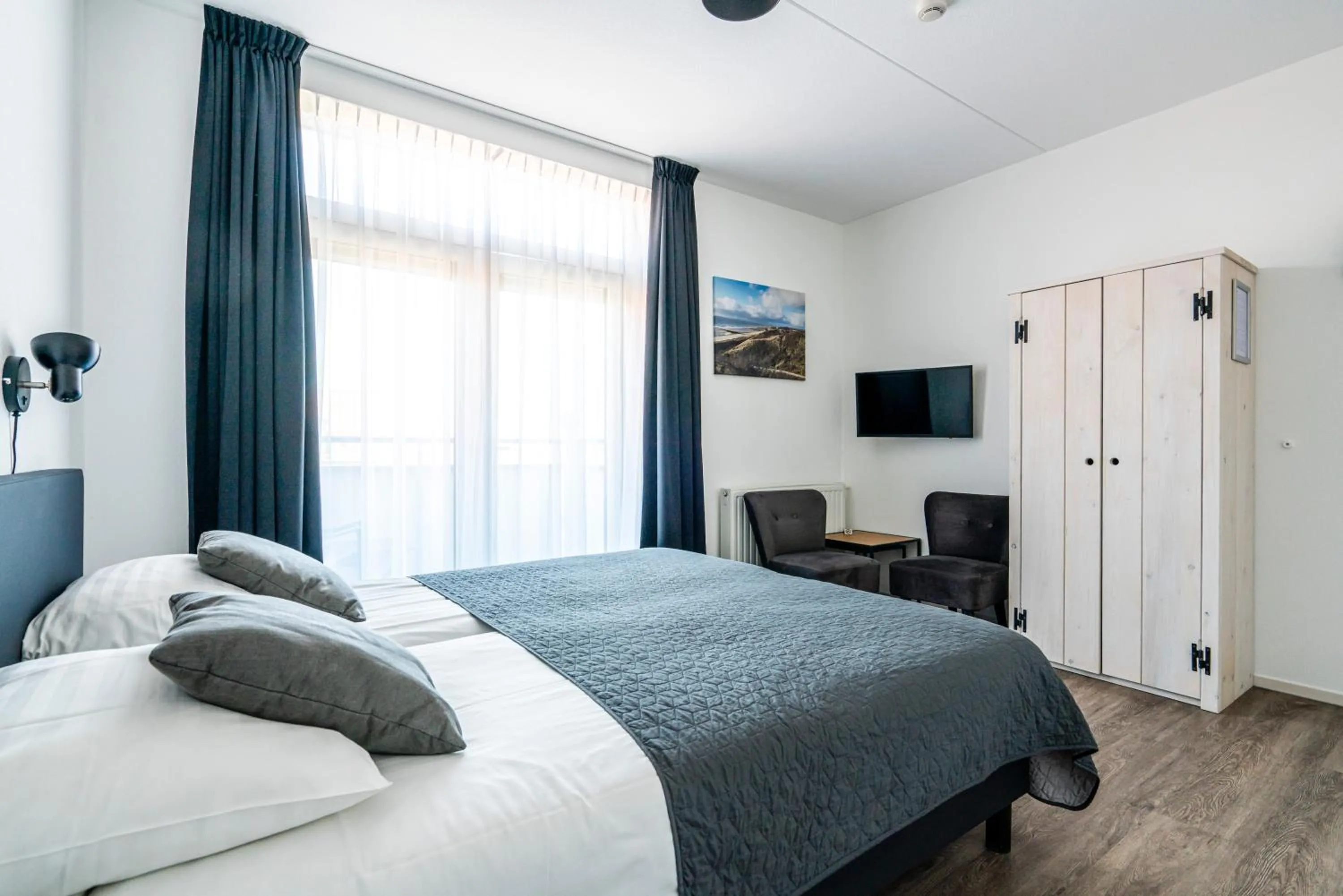 Bed in Duinhotel Haga