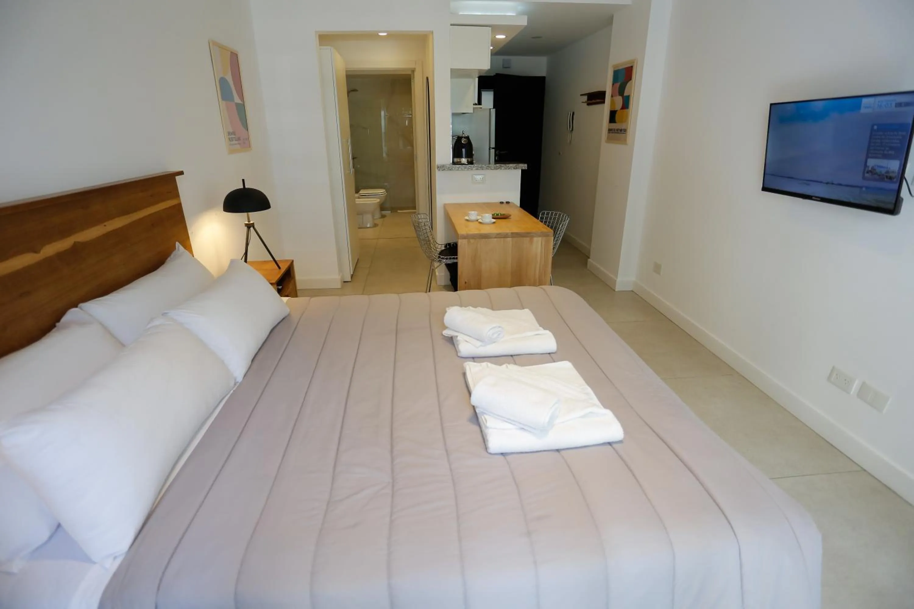 Bed in OWN Belgrano Studios & Suites