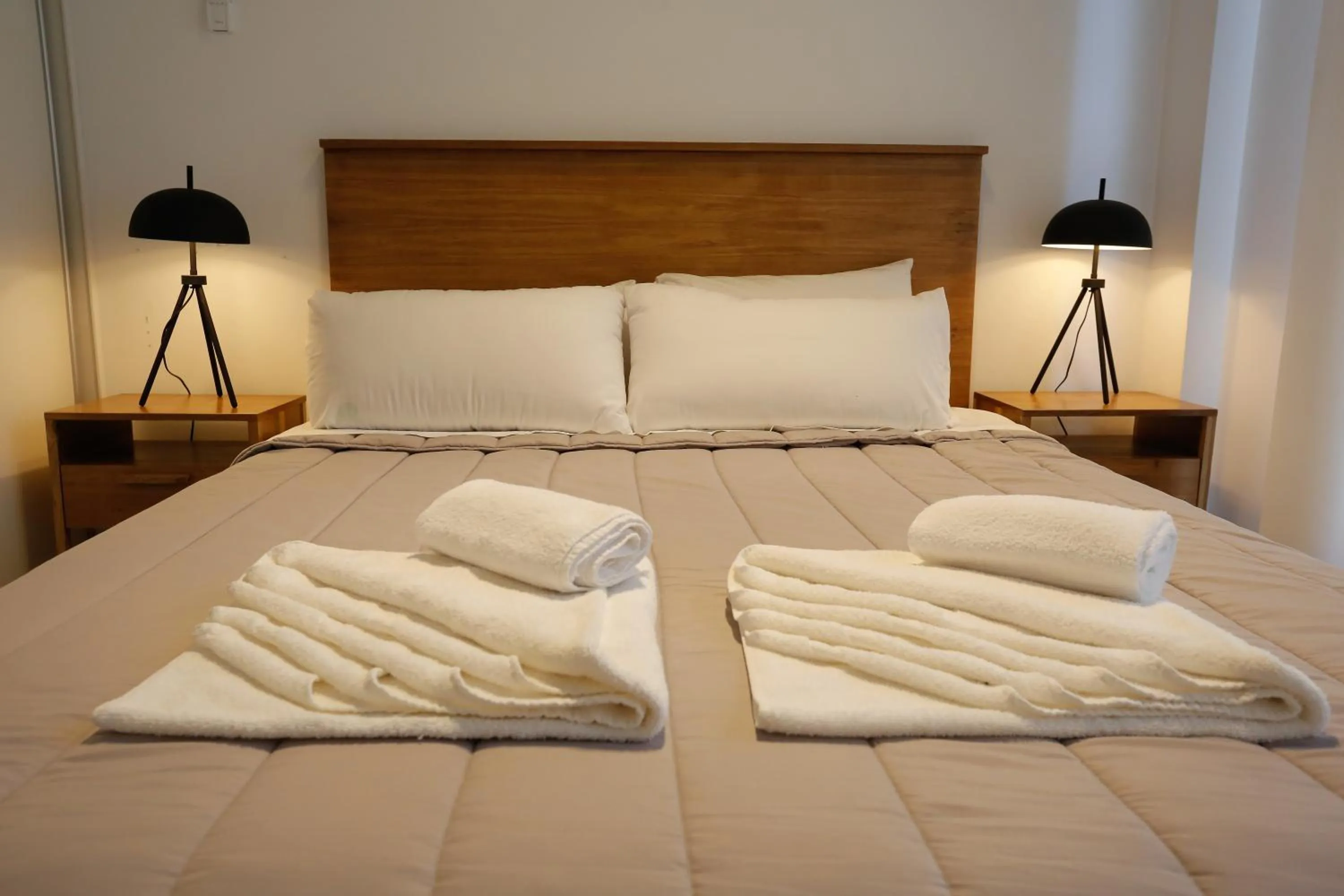 Bed in OWN Belgrano Studios & Suites