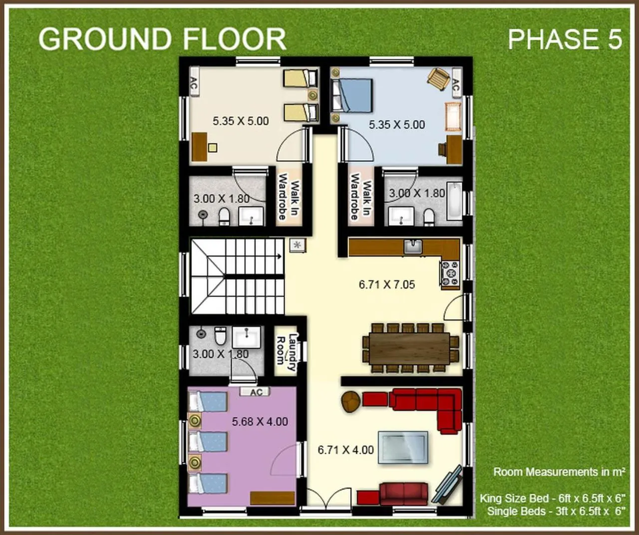 Bird's eye view in Villa Calangute Phase 5