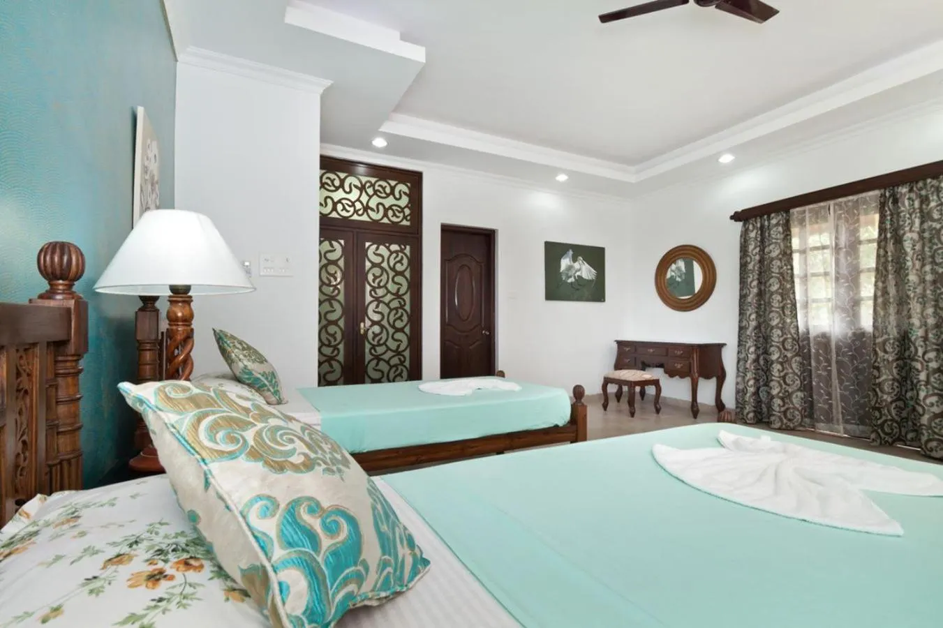 Bedroom, Bed in Villa Calangute Phase 5