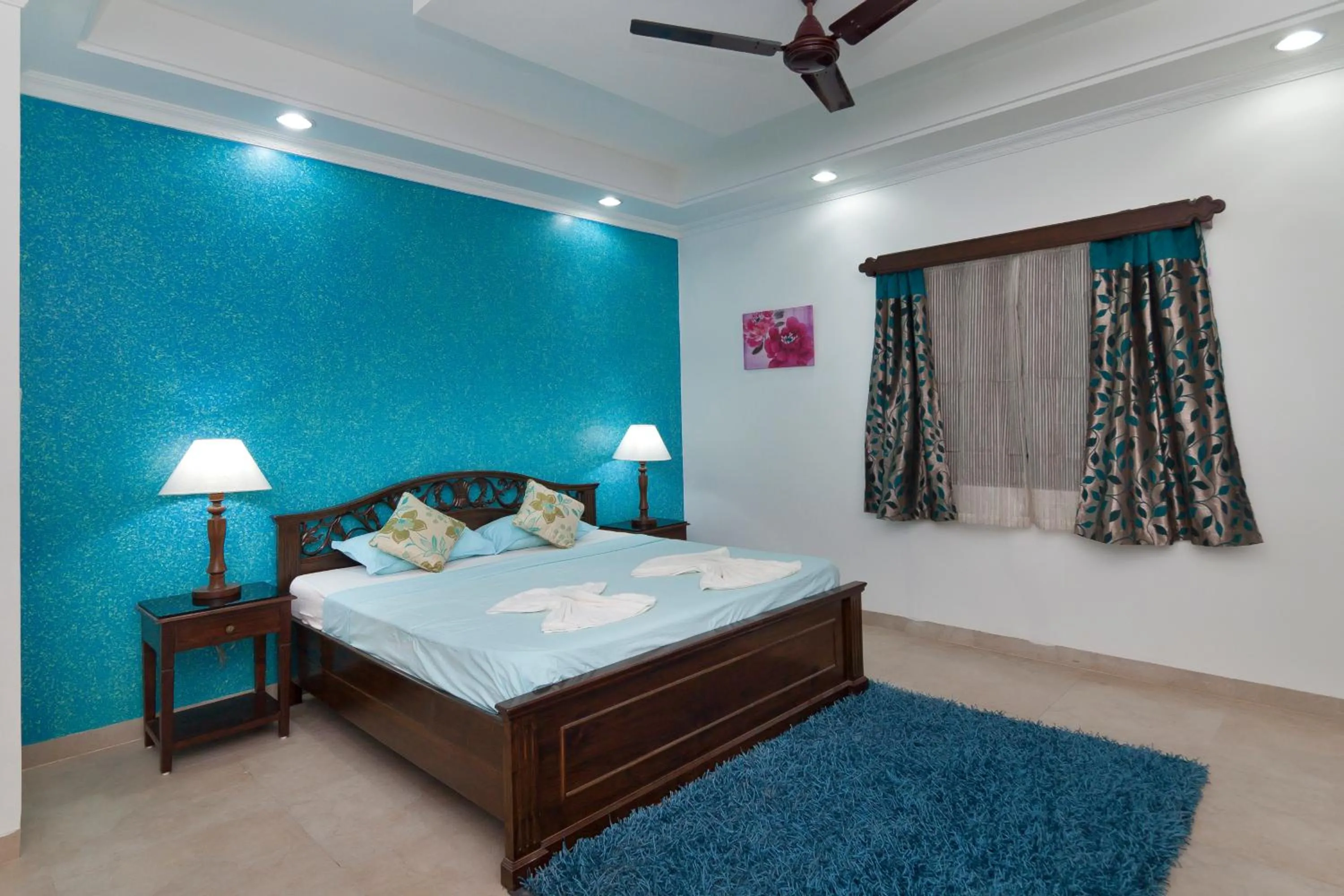 Bedroom, Bed in Villa Calangute Phase 5