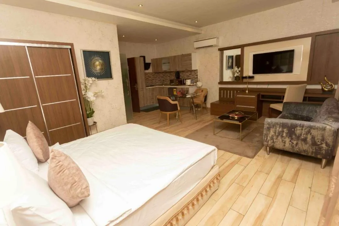 Bed in San Marino Hotel