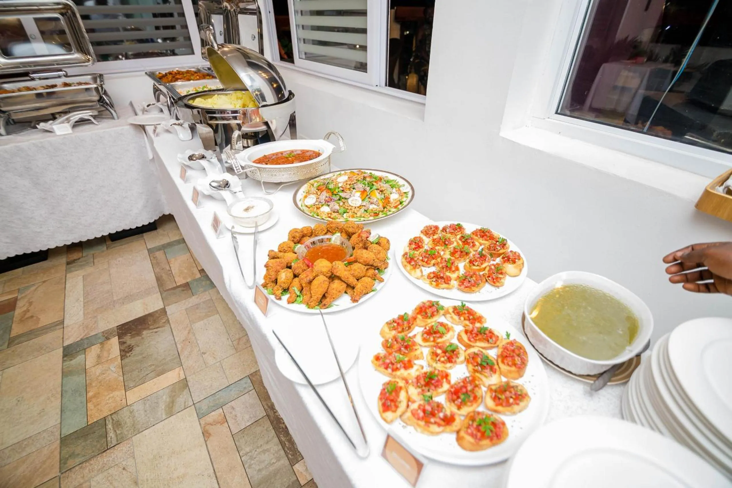 Food and drinks in San Marino Hotel