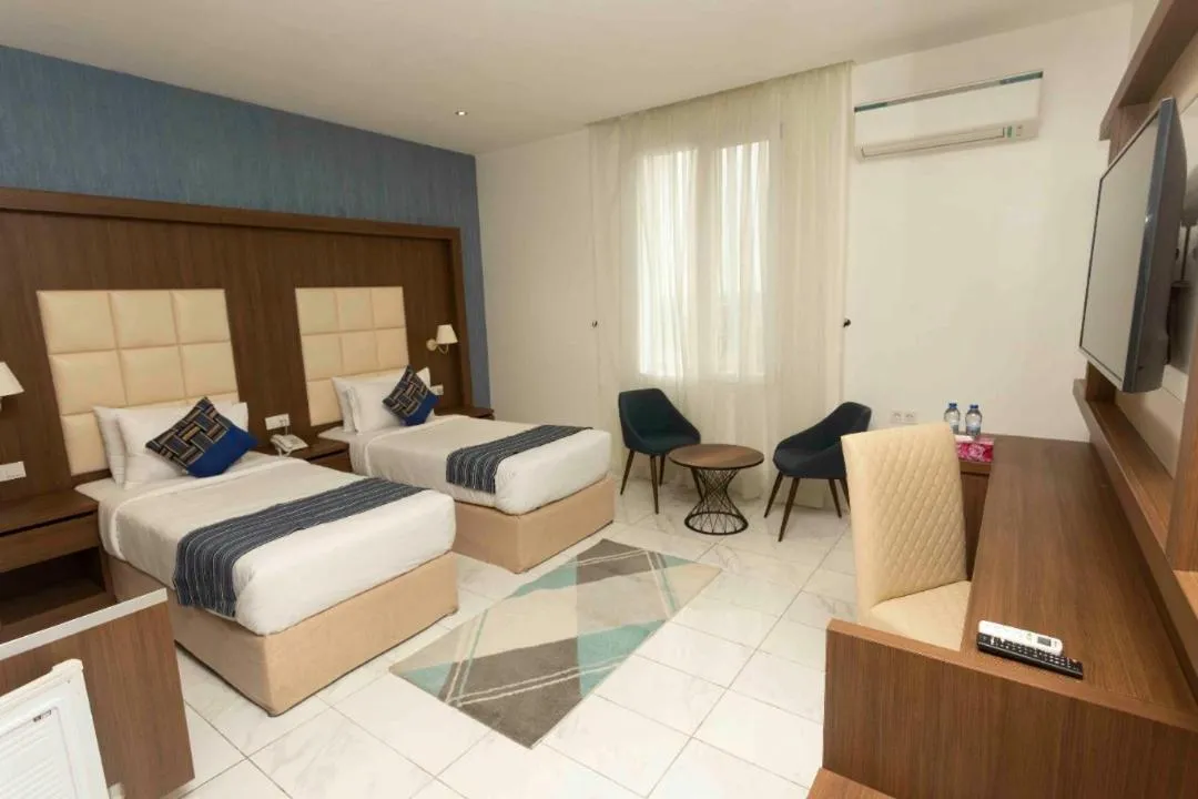 Bed in San Marino Hotel