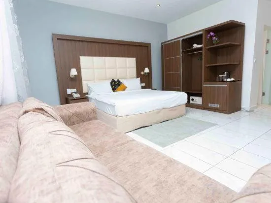 Bed in San Marino Hotel