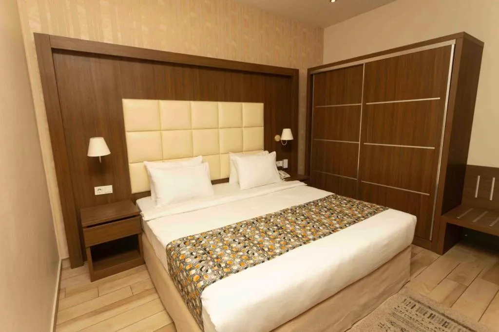 Bed in San Marino Hotel