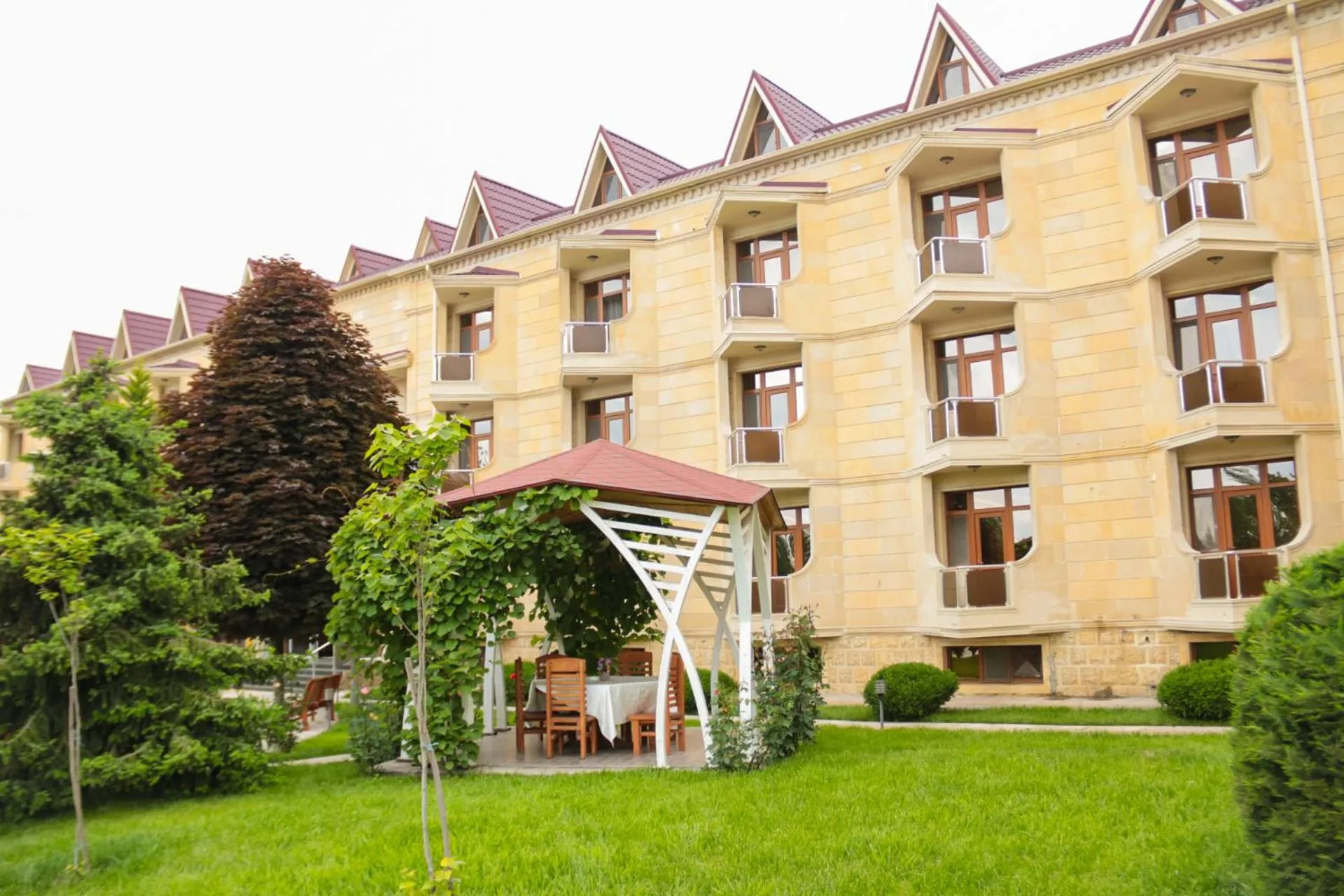 View (from property/room) in Gabala Yeddi Gozel Hotel