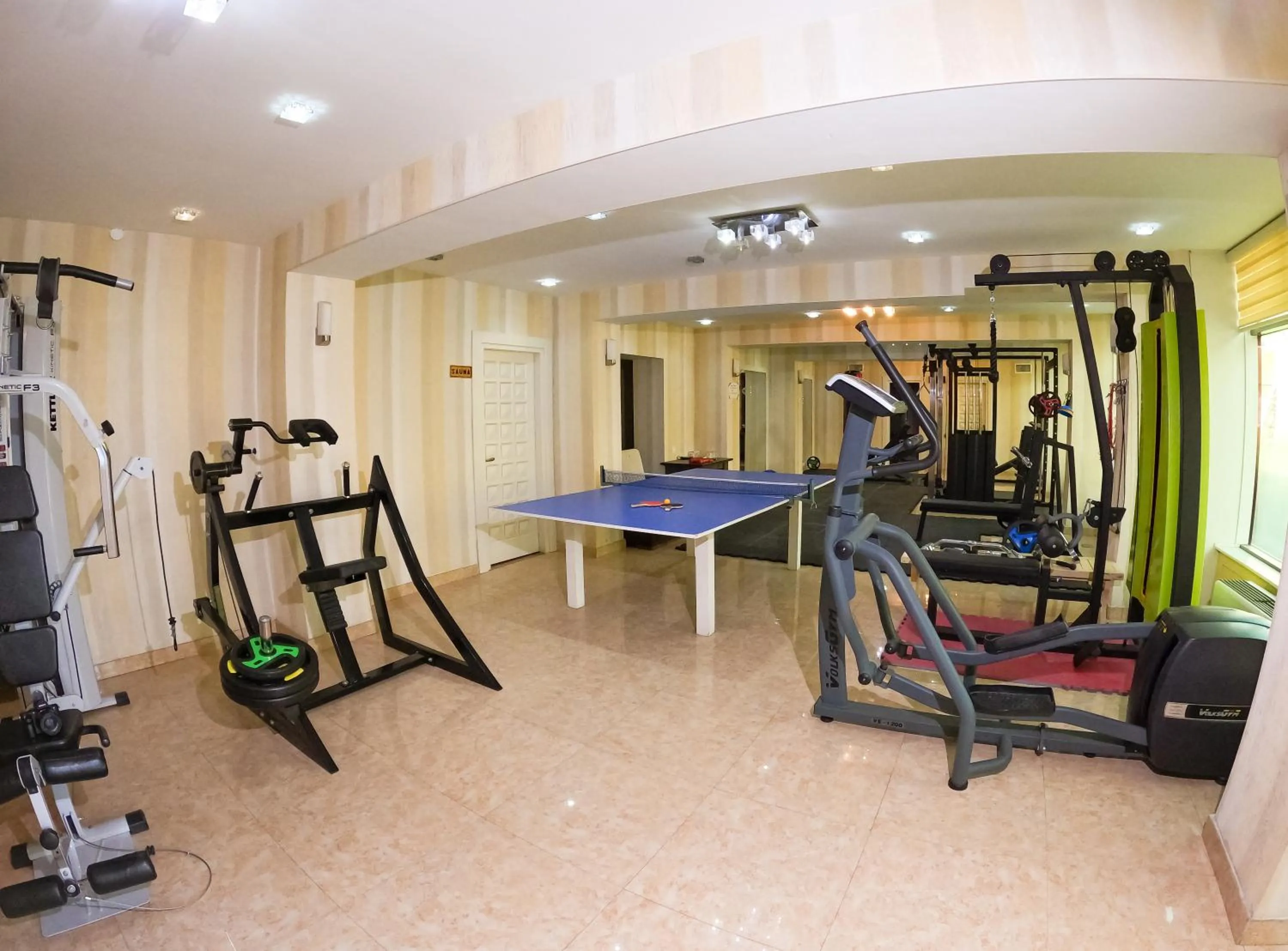 Fitness centre/facilities in Gabala Yeddi Gozel Hotel