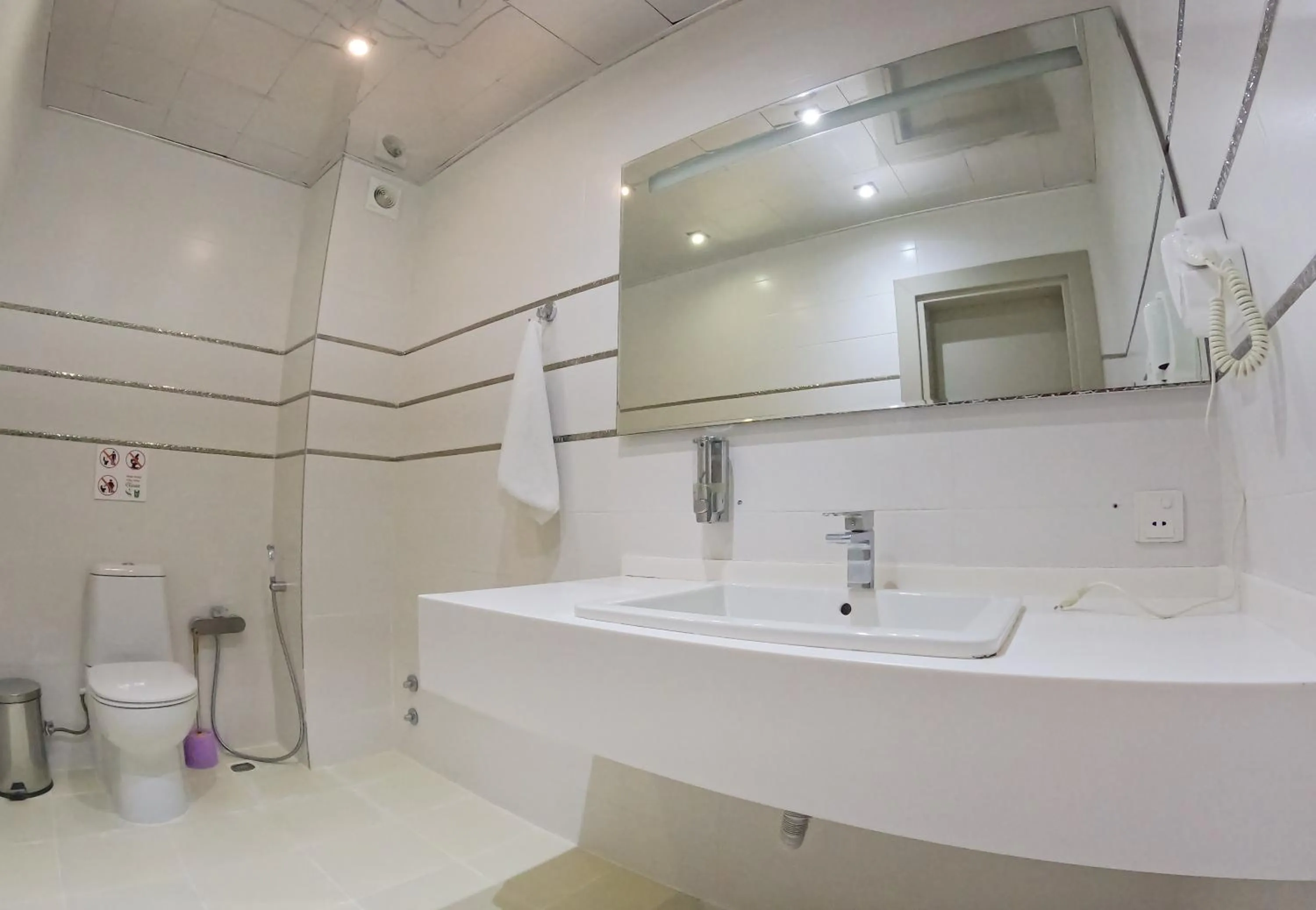 Toilet in Gabala Yeddi Gozel Hotel