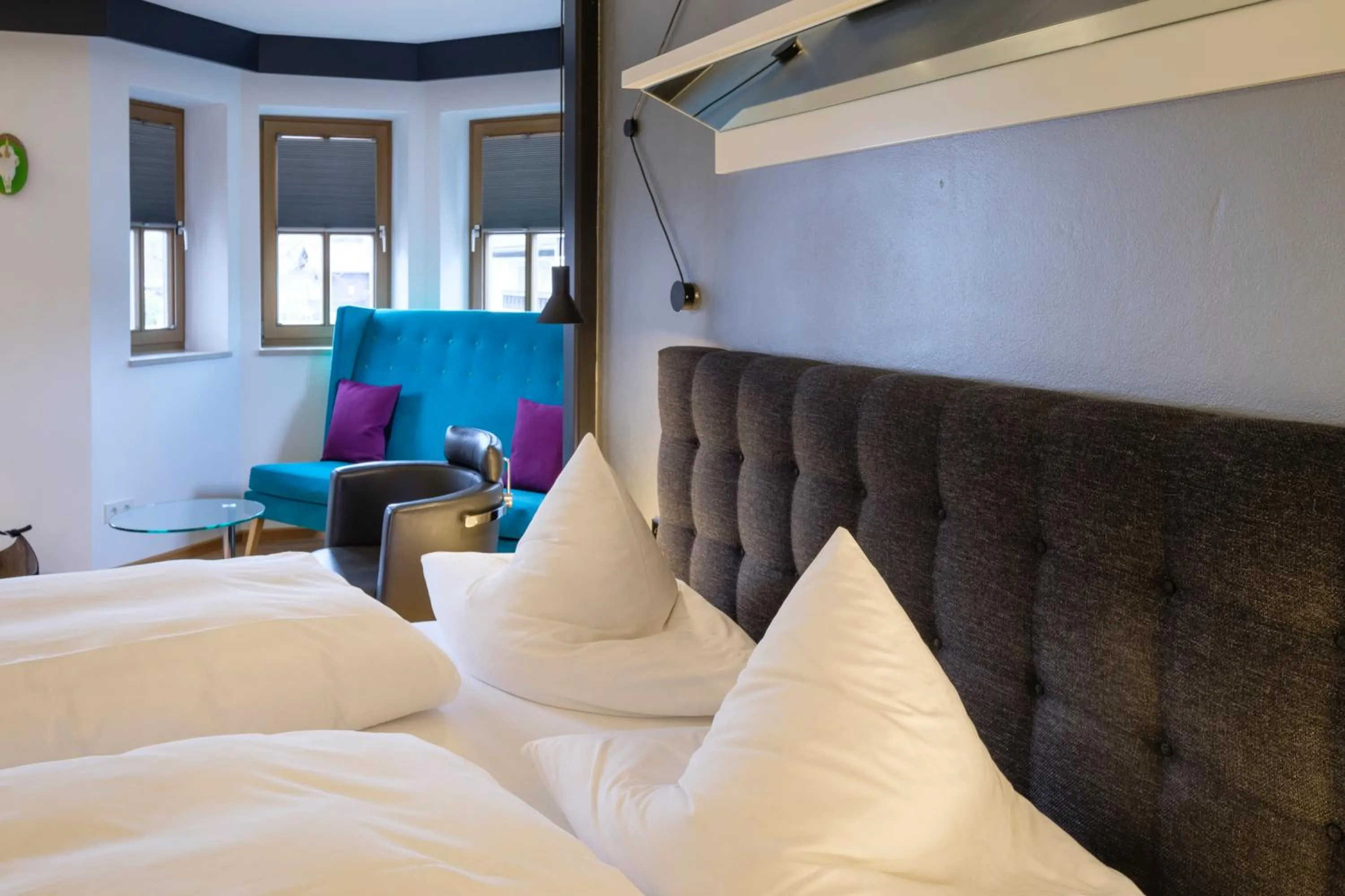 Bed in Boutique Hotel Gams