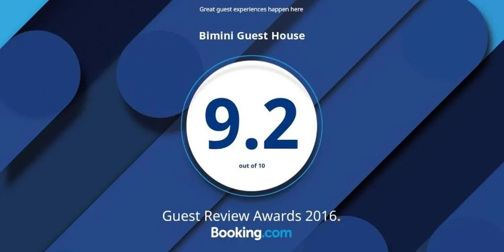 Certificate/Award in Bimini House