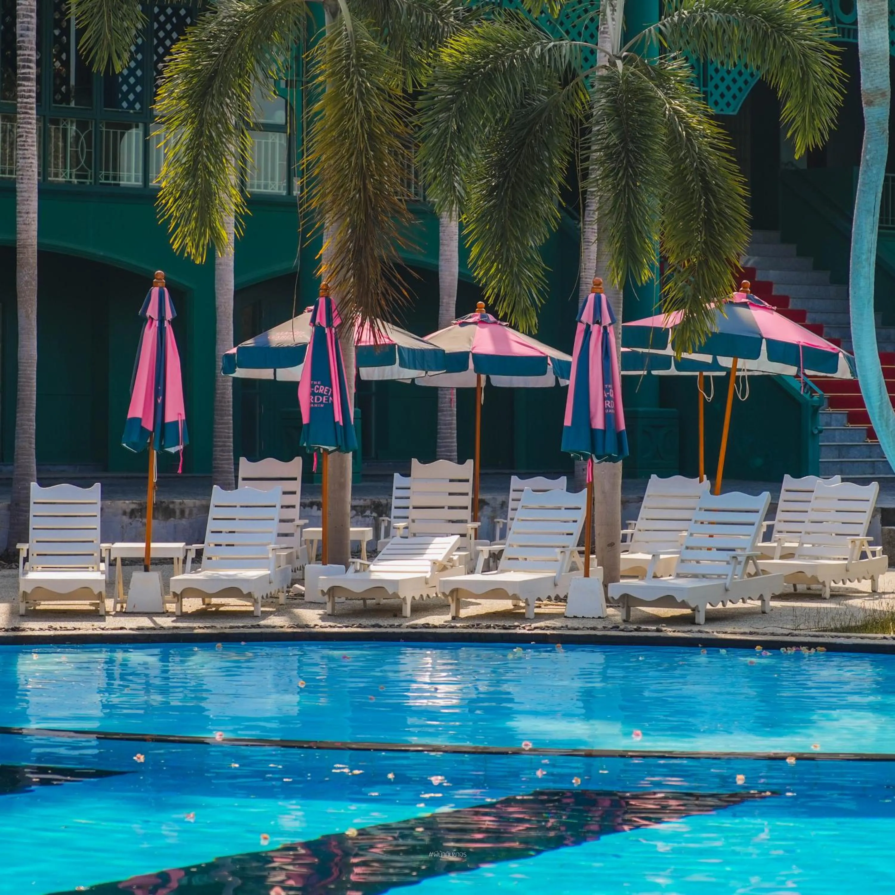 Pool view in The Sea-Cret Garden Hua Hin