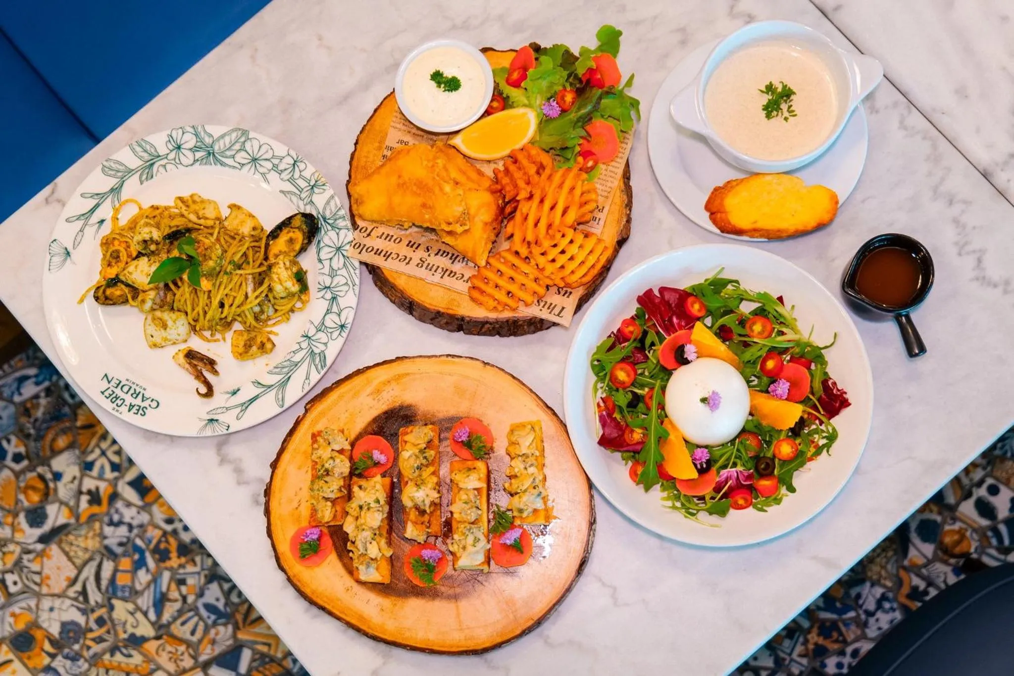 Restaurant/places to eat in The Sea-Cret Garden Hua Hin