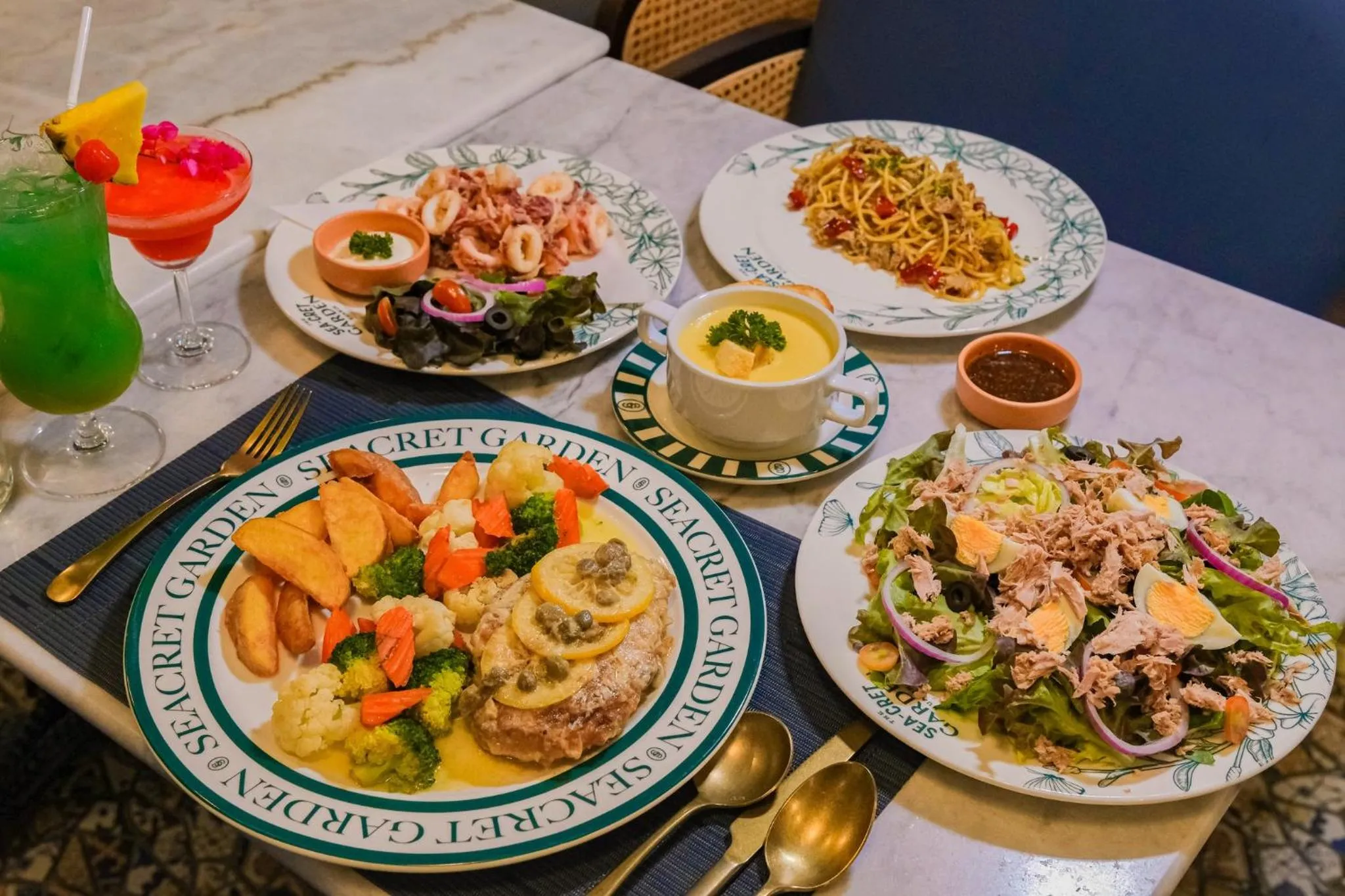 Restaurant/places to eat in The Sea-Cret Garden Hua Hin