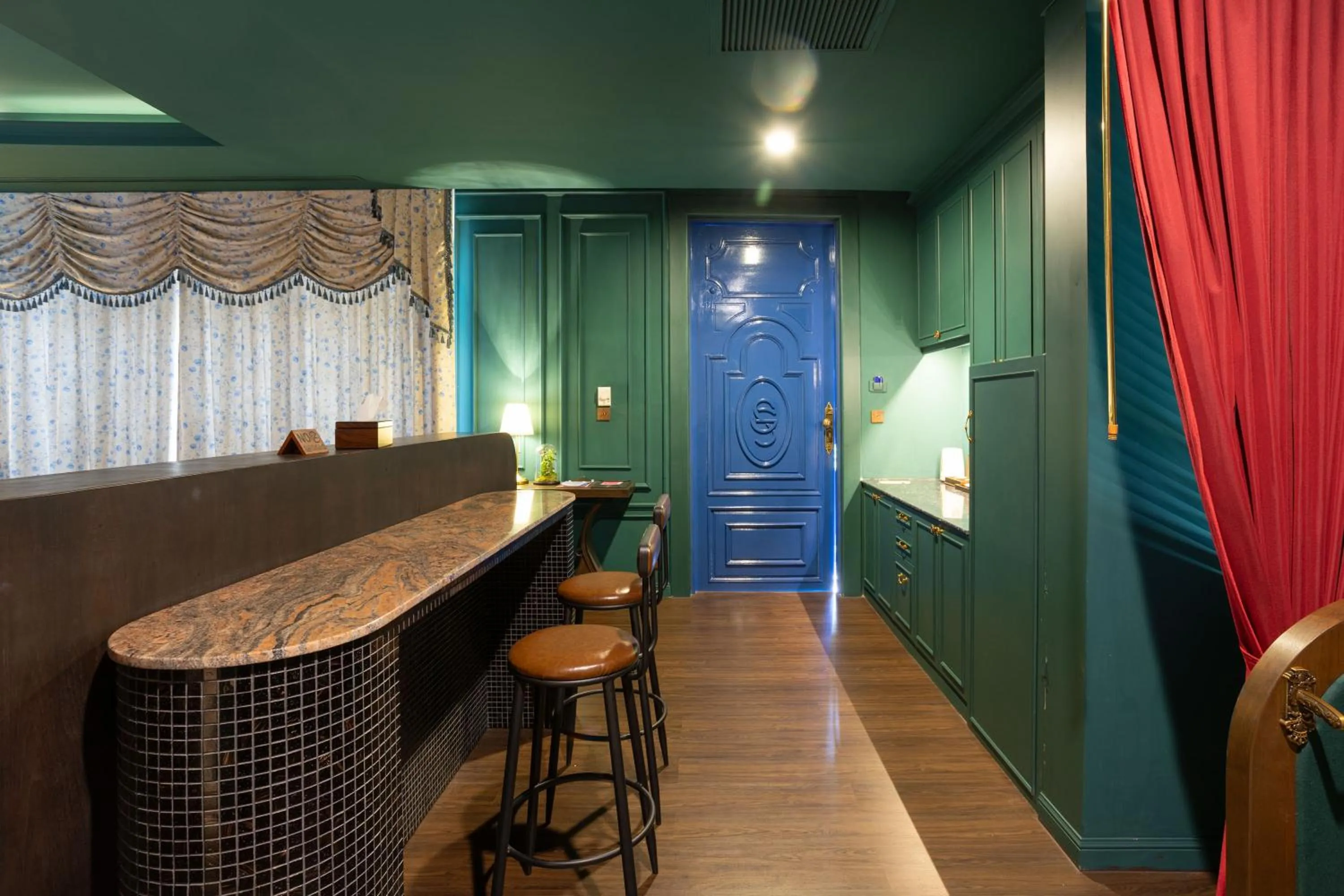 Living room in The Sea-Cret Garden Hua Hin