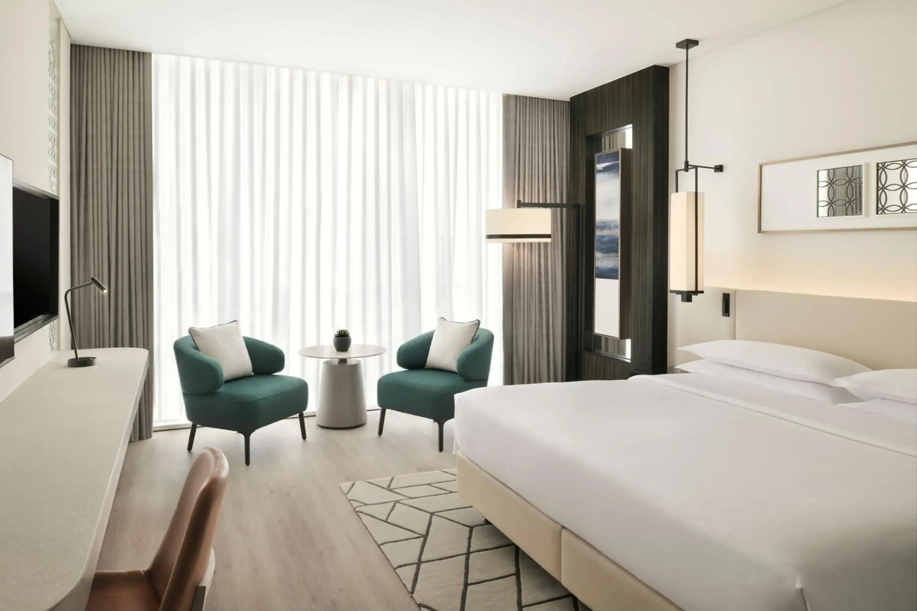 Deluxe Room, Guest room, King in Sheraton Grand Hotel, Dubai Deluxe Room, Guest room, King in Sheraton Grand Hotel, Dubai